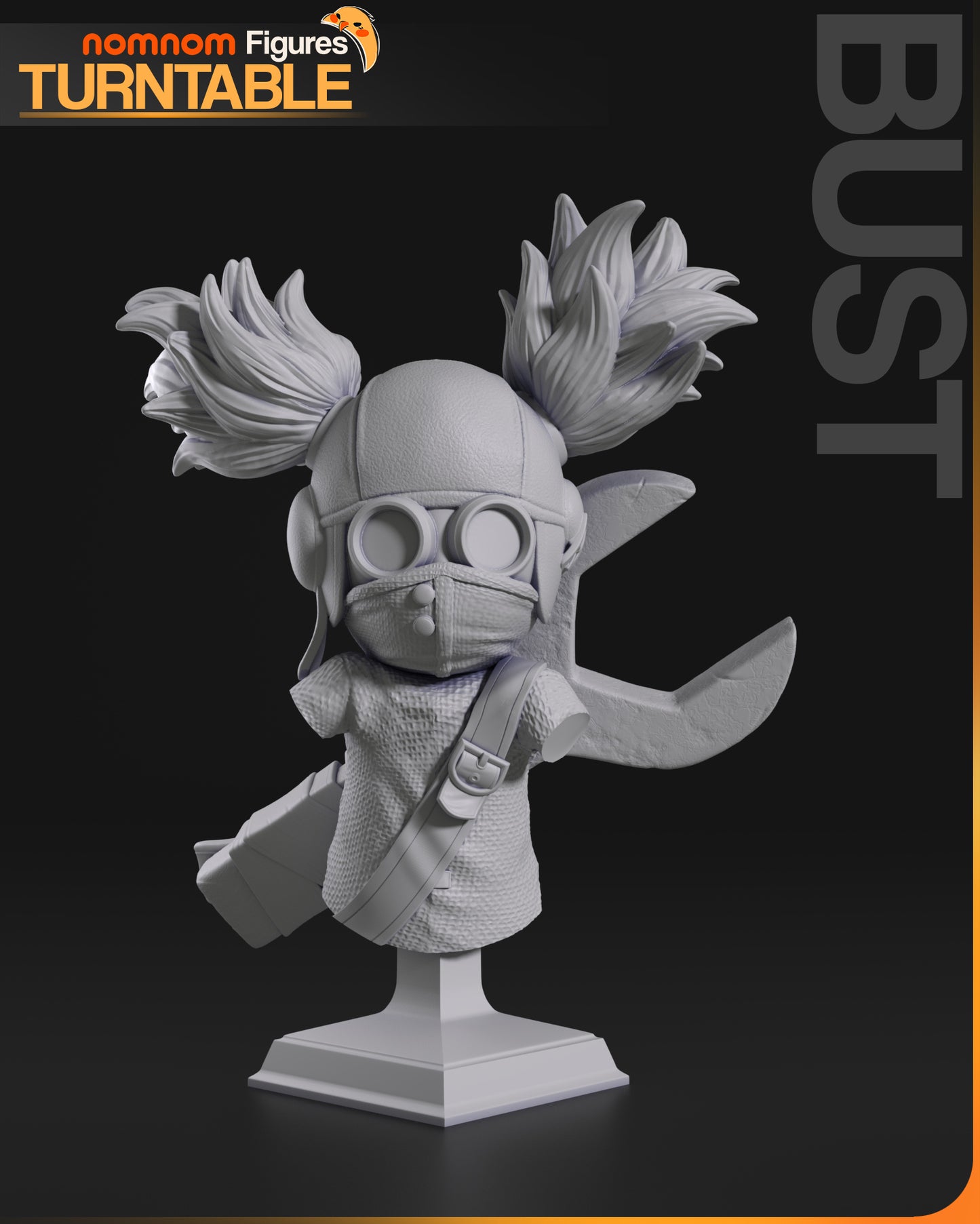 Alone x Low - Unassembled and Unpainted Garage Kit - Model Designed by NomNom Figures