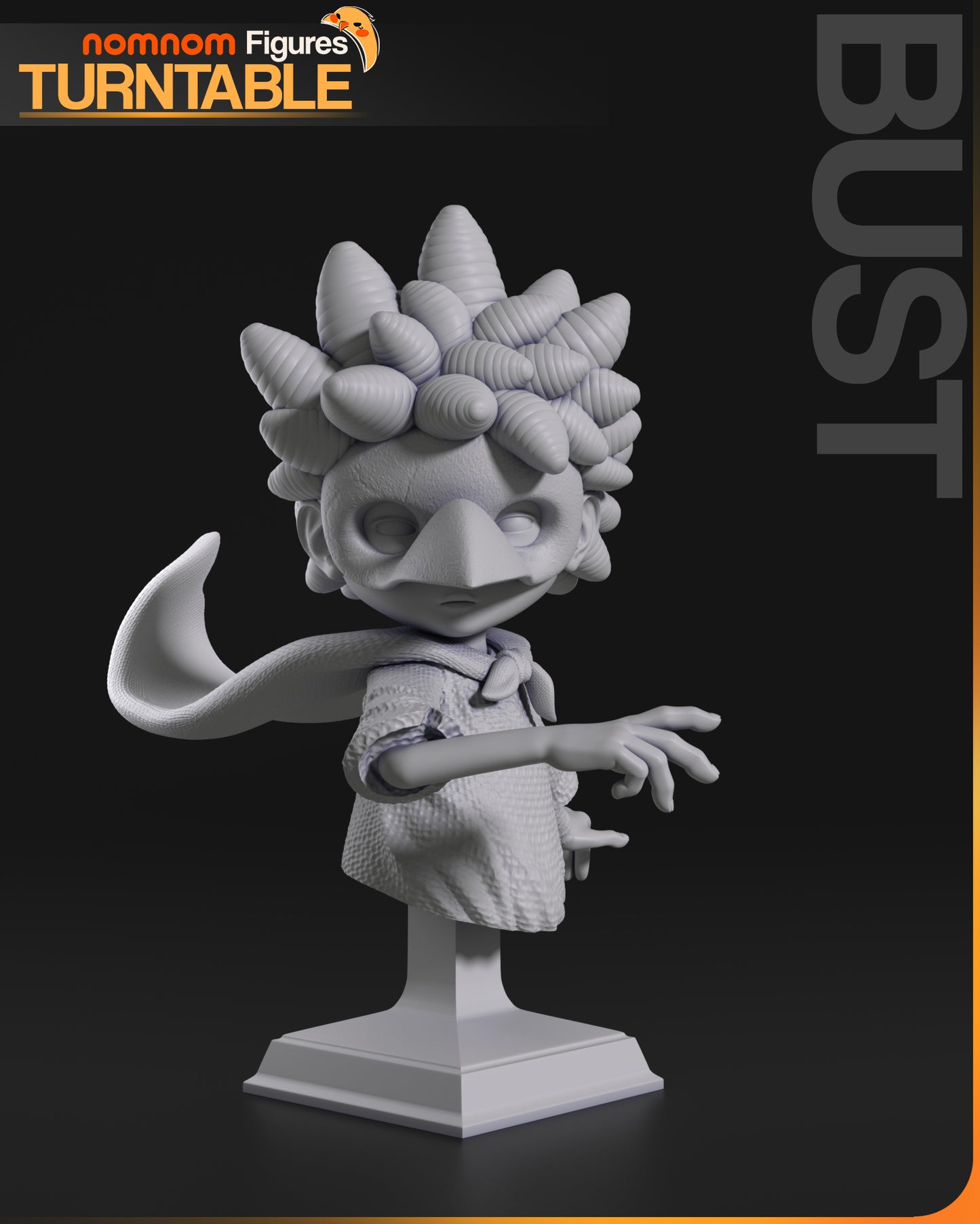 Alone x Low - Unassembled and Unpainted Garage Kit - Model Designed by NomNom Figures