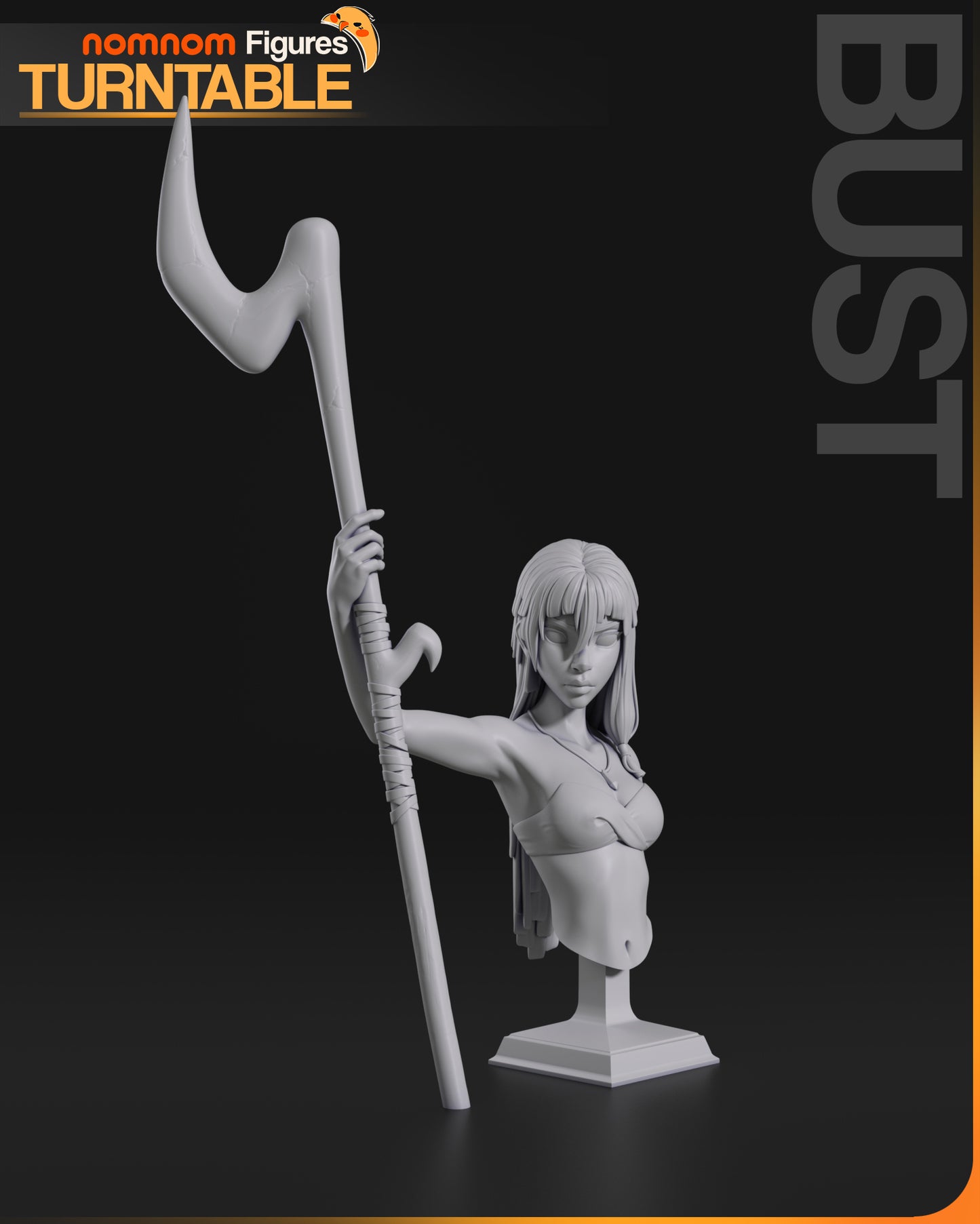 Kida - Unassembled and Unpainted Garage Kit - Model Designed by NomNom Figures