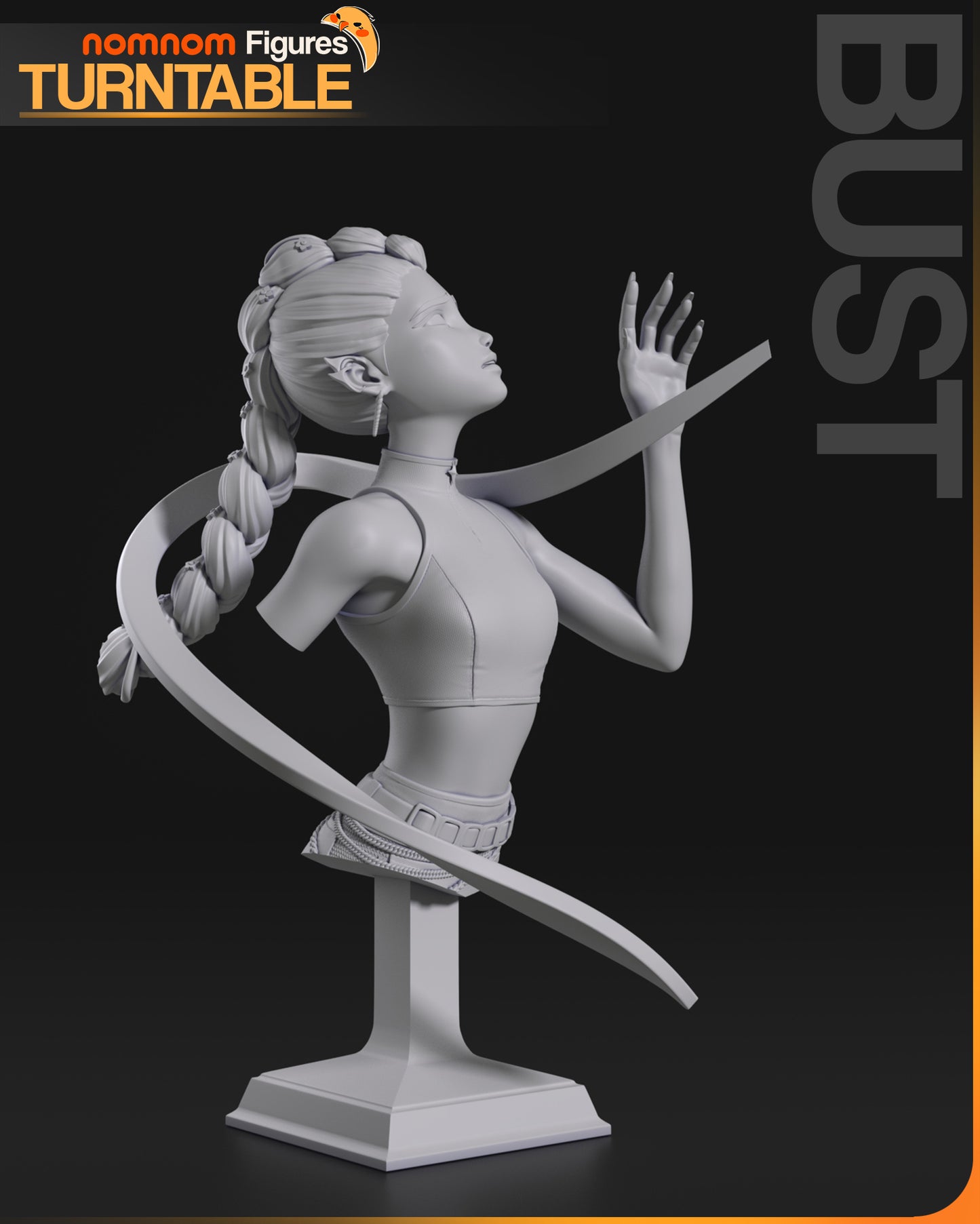 Rumi - Unassembled and Unpainted Garage Kit - Model Designed by NomNom Figures
