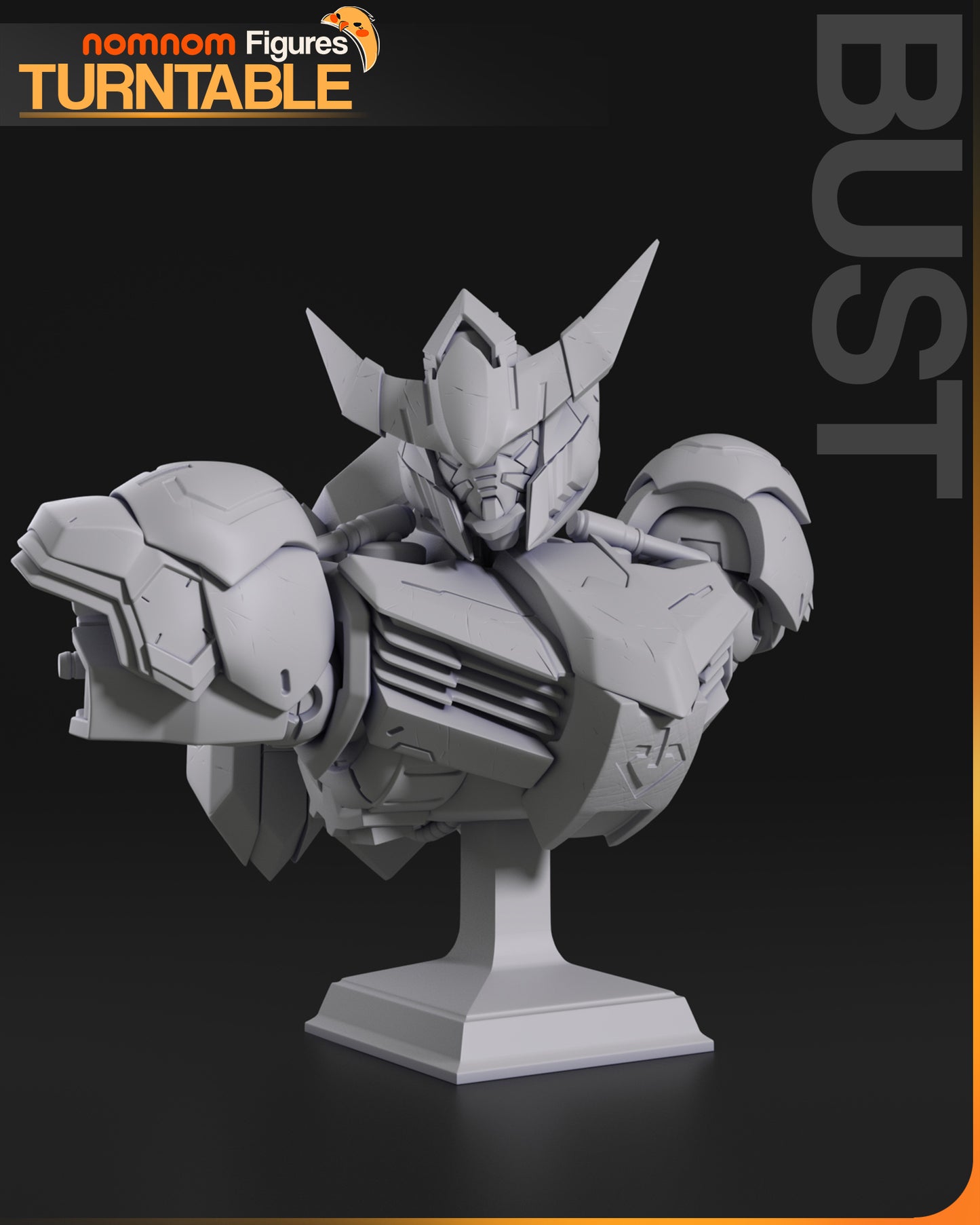 Barbatos - Unassembled and Unpainted Garage Kit - Model Designed by NomNom Figures