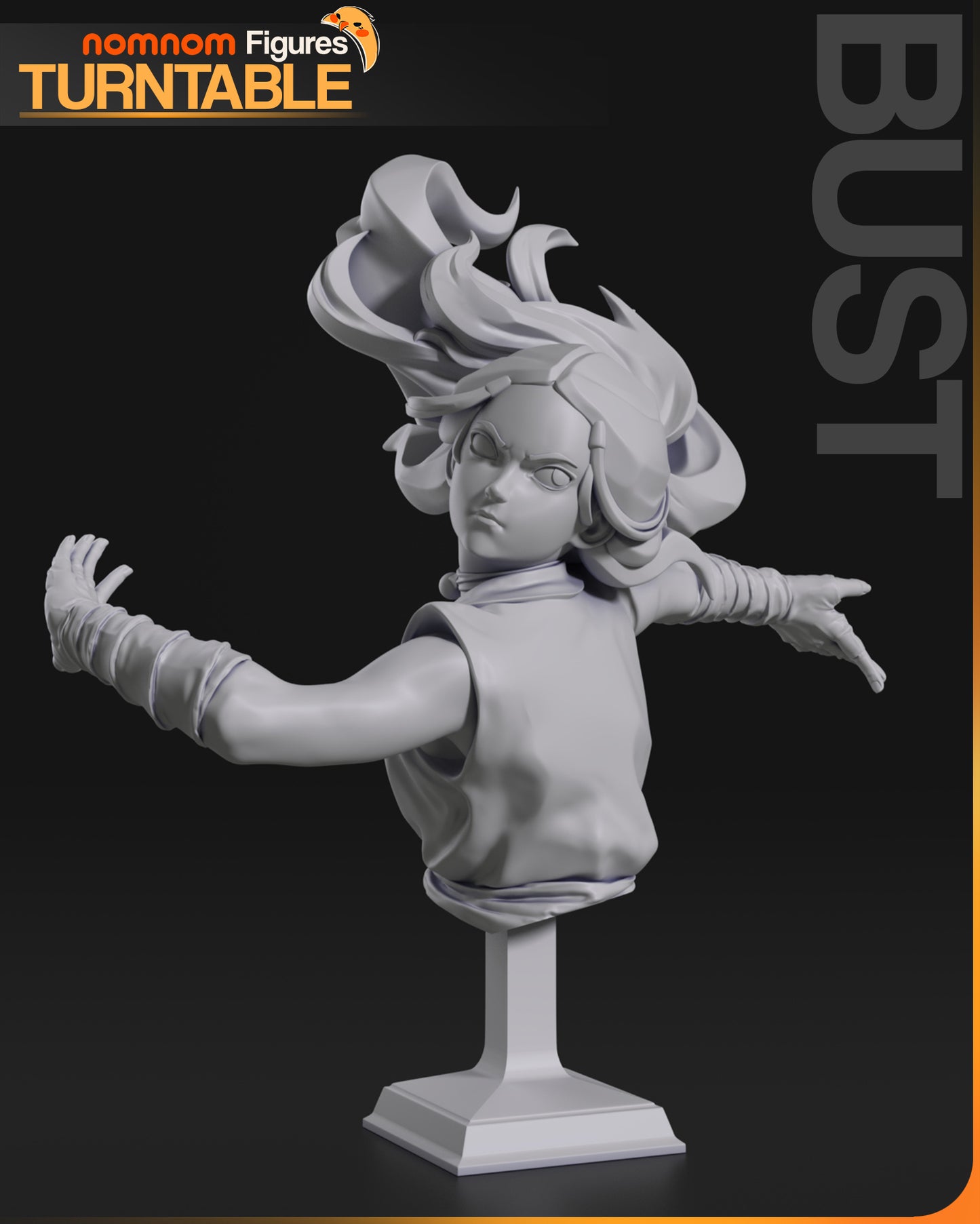 Katara - Unassembled and Unpainted Garage Kit - Model Designed by NomNom Figures