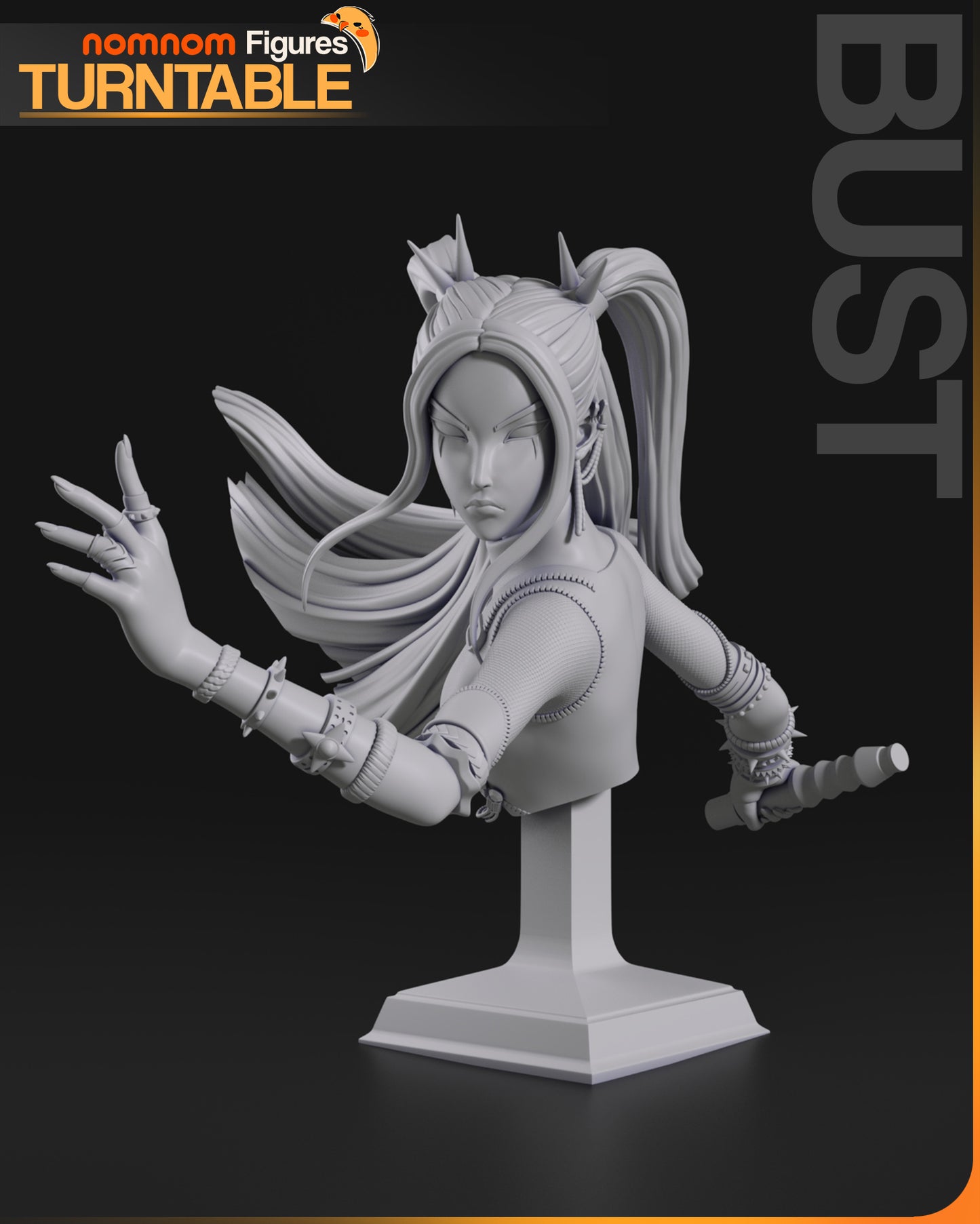 Mira - Unassembled and Unpainted Garage Kit - Model Designed by NomNom Figures