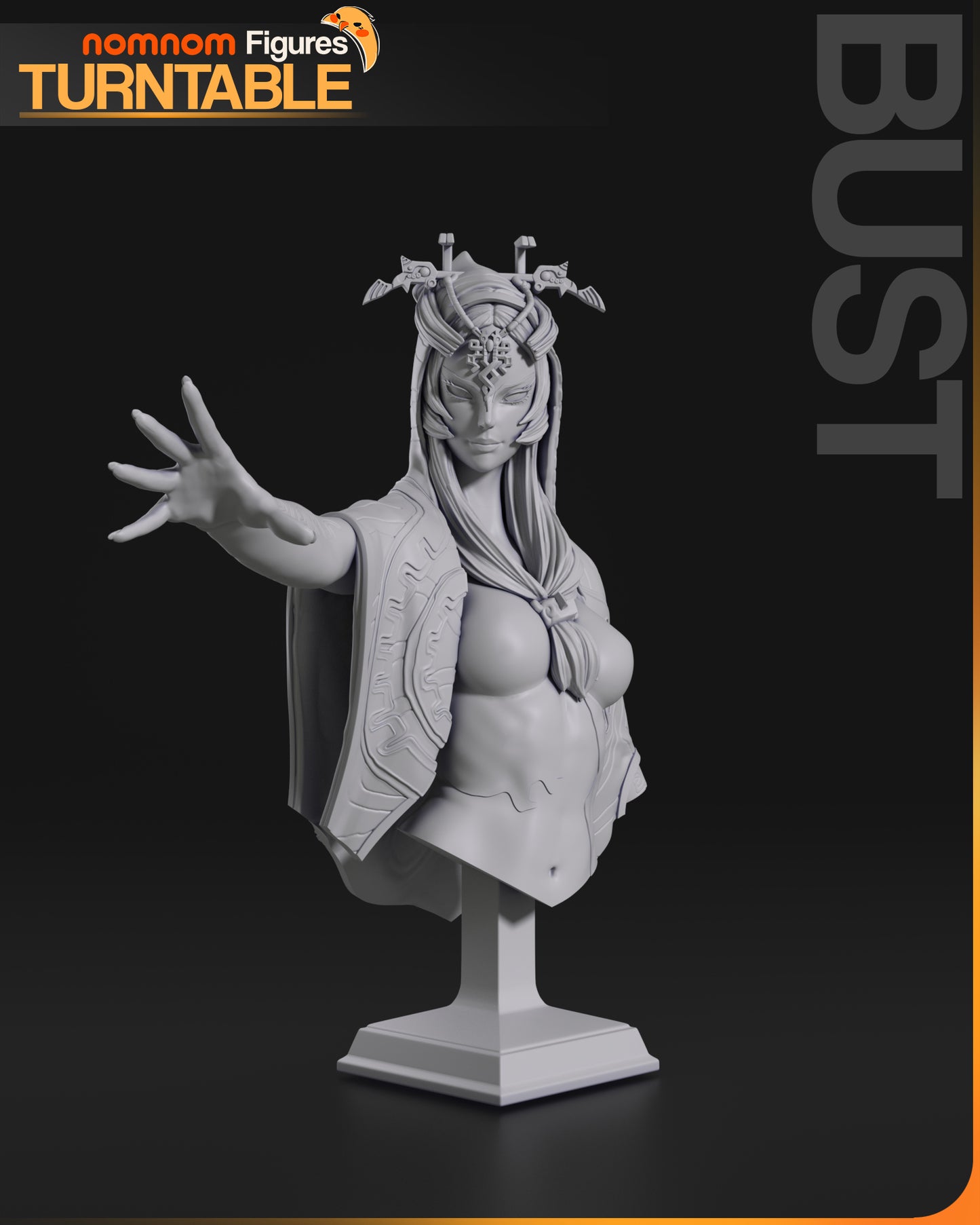 Midna - Unassembled and Unpainted Garage Kit - Model Designed by NomNom Figures