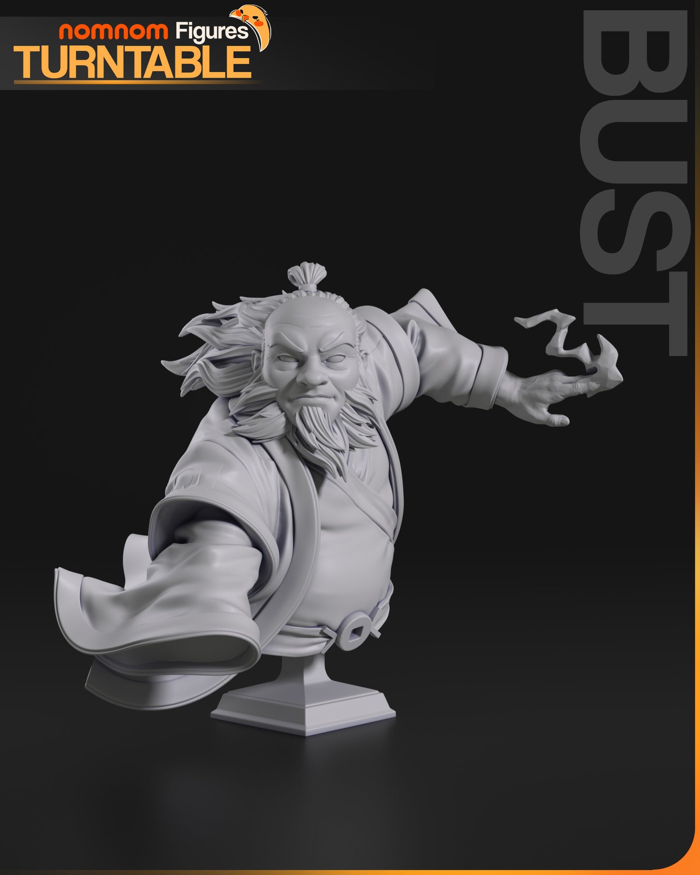 Iroh - Unassembled and Unpainted Garage Kit - Model Designed by NomNom Figures