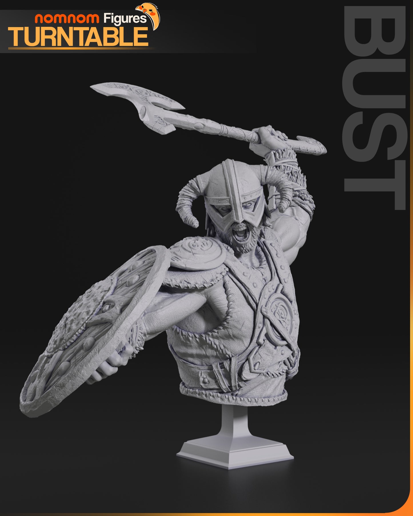 Dragonborn - Unassembled and Unpainted Garage Kit - Model Designed by NomNom Figures
