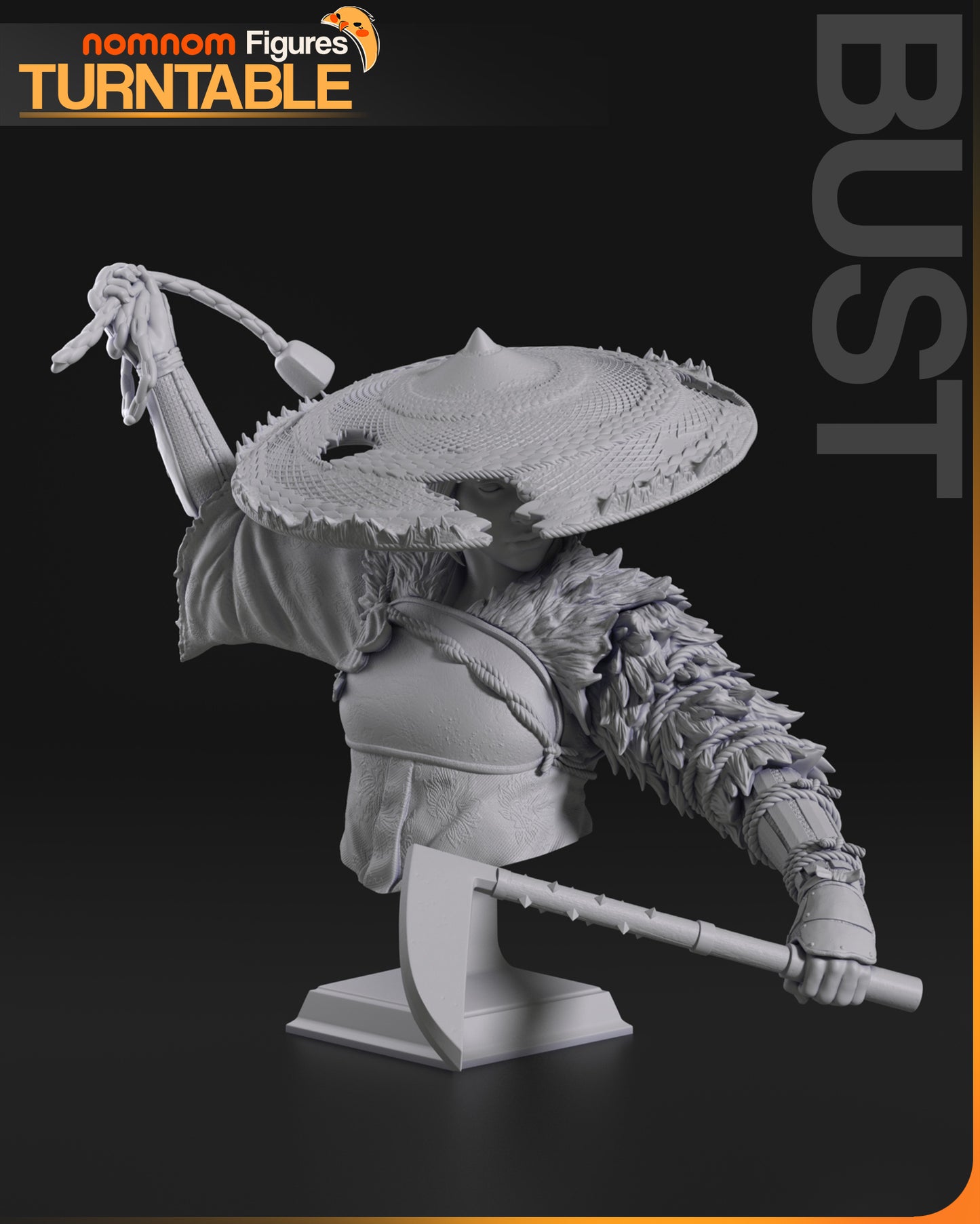 Atsu - Unassembled and Unpainted Garage Kit - Model Designed by NomNom Figures