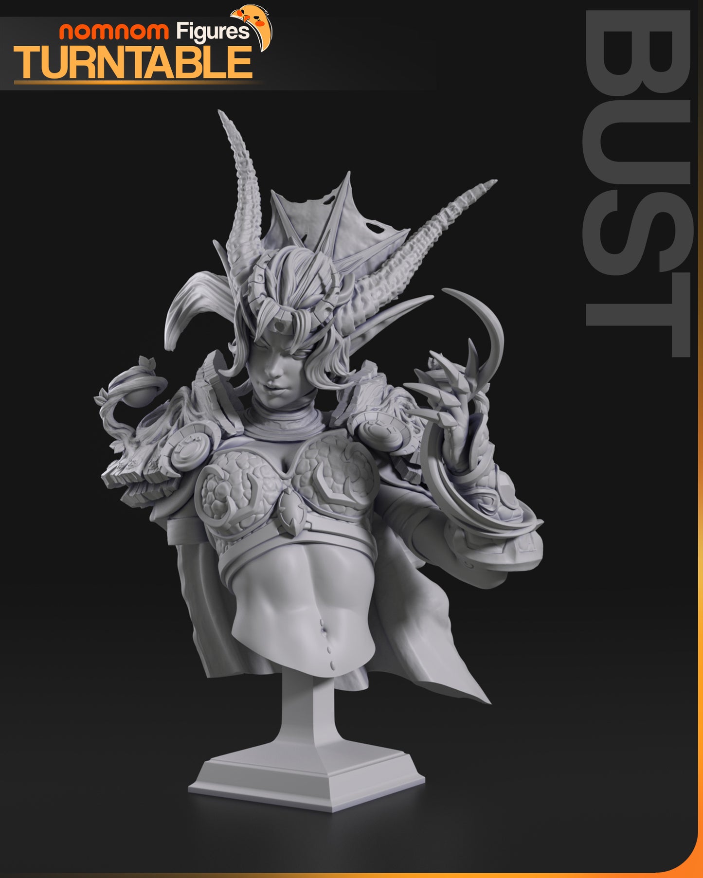 Ysera - Unassembled and Unpainted Garage Kit - Model Deisgned by NomNom Figures