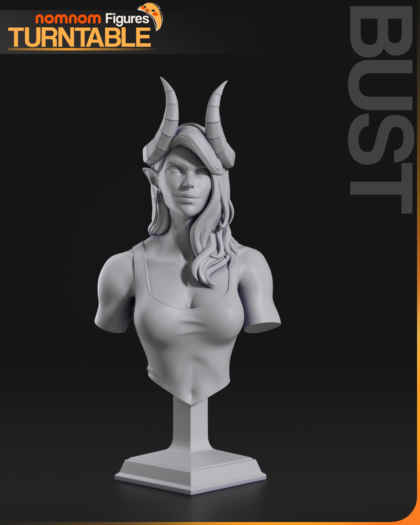 Malevola - Unassembled and Unpainted Garage Kit - Model Designed by NomNom Figures