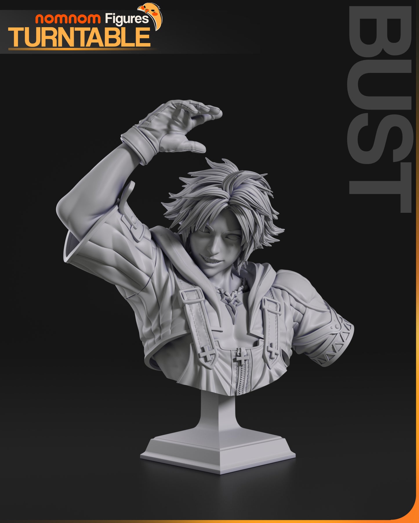 Tidus - Unassembled and Unpainted Garage Kit - Model Designed by NomNom Figures