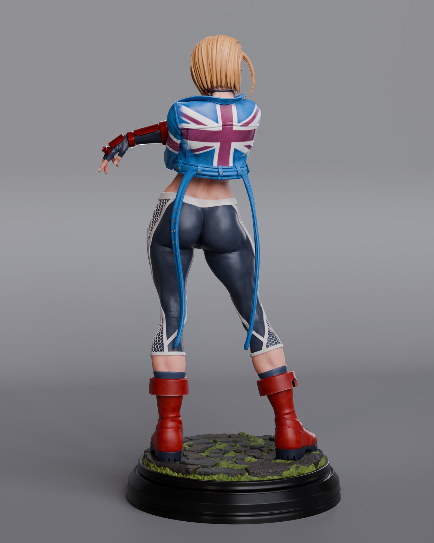 Cammy SF6 - Unassembled and Unpainted Garage Kit - Model Designed by Abe3d/Davi