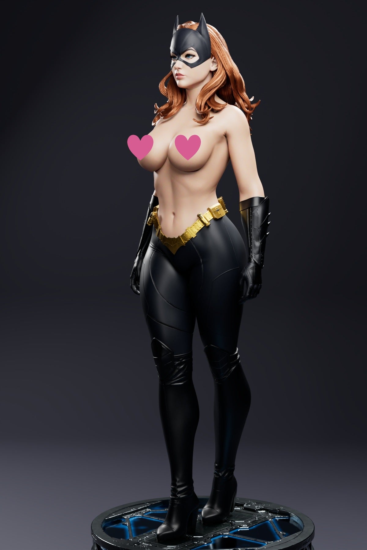 Batgirl NSFW - Unassembled and Unpainted Garage Kit - Model Designed by Abe3d/Marcio
