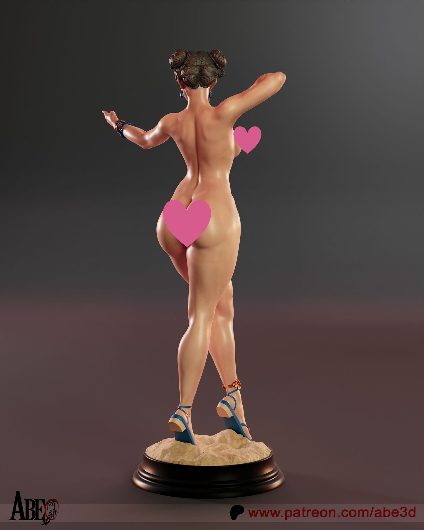 Chun Li SF6 NSFW - Unassembled and Unpainted Garage Kit - Model Designed by Abe3D