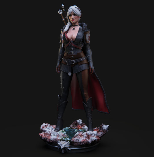 Ciri - Unassembled and Unpainted Garage Kit - Model Designed by Abe3d/Dellas