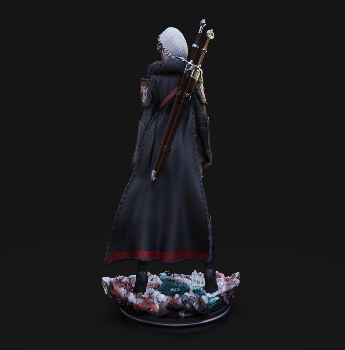 Ciri - Unassembled and Unpainted Garage Kit - Model Designed by Abe3d/Dellas