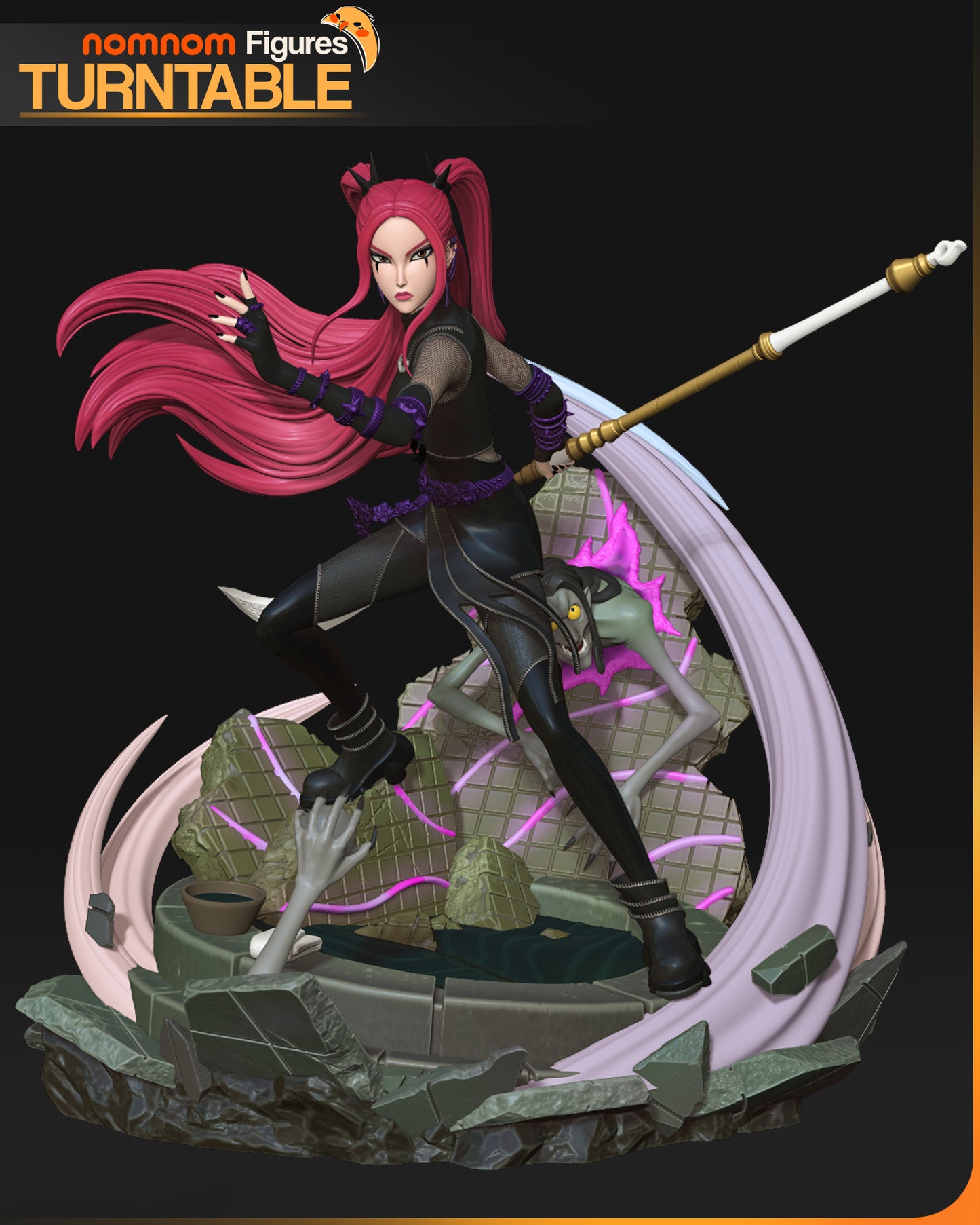 Mira - Unassembled and Unpainted Garage Kit - Model Designed by NomNom Figures