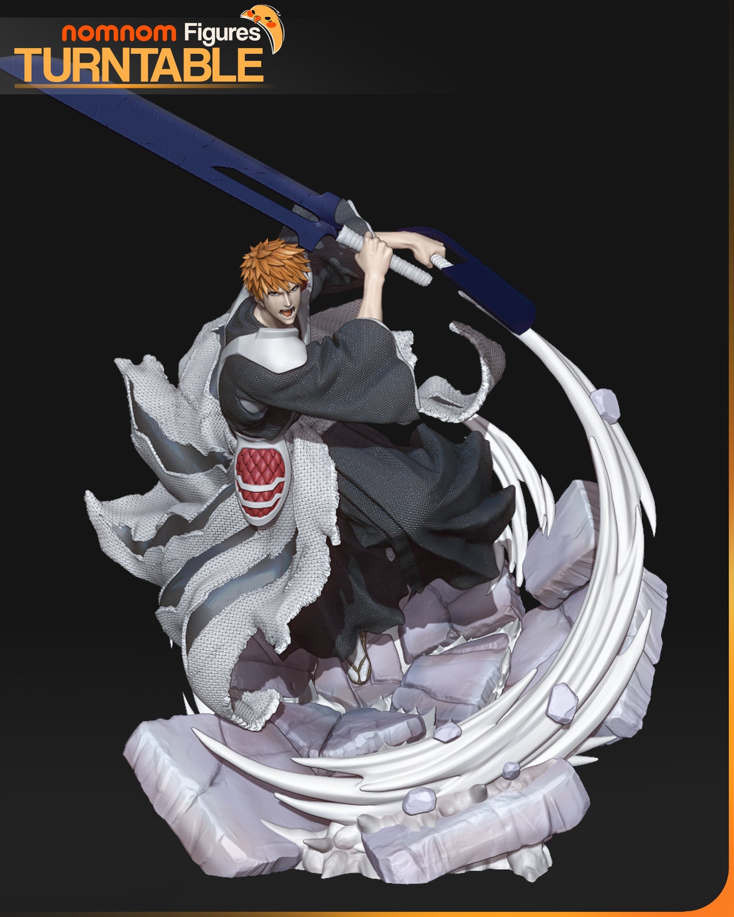 Ichigo - Unassembled and Unpainted Garage Kit - Model Designed by NomNom Figures