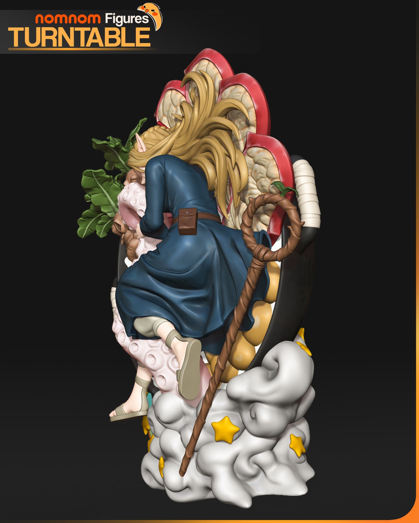 Marcille - Unassembled and Unpainted Garage Kit - Model Designed by NomNom Figures