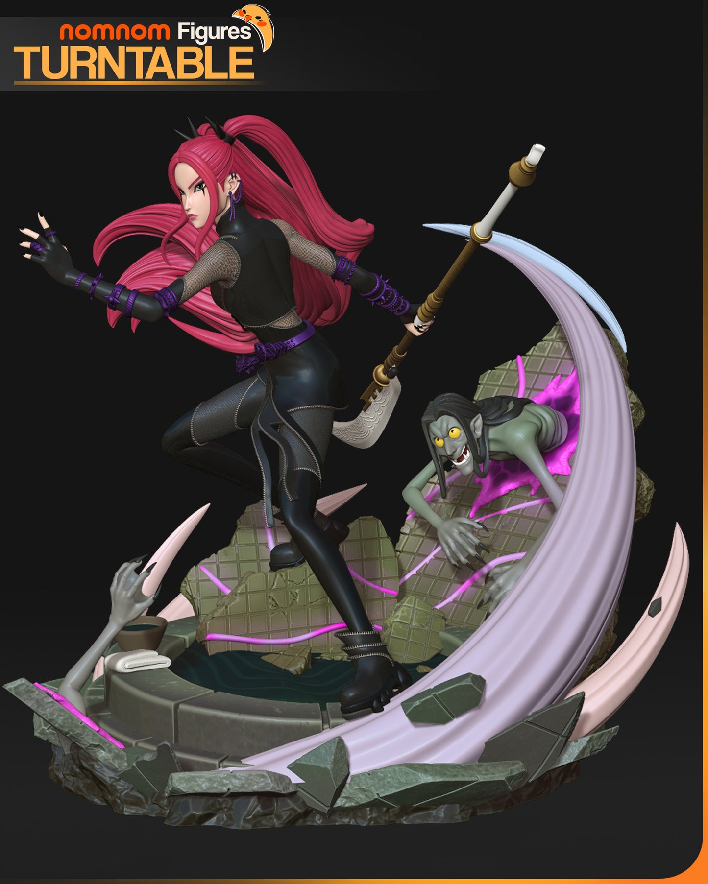 Mira - Unassembled and Unpainted Garage Kit - Model Designed by NomNom Figures
