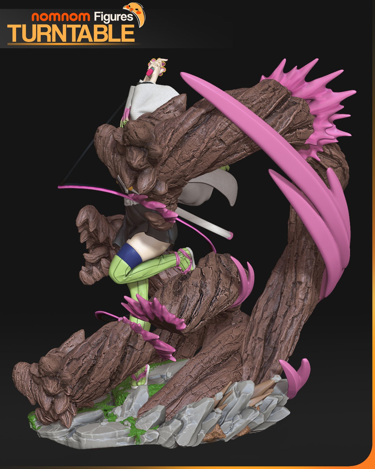 Mitsuri - Unassembled and Unpainted Garage Kit - Model Designed by NomNom Figures