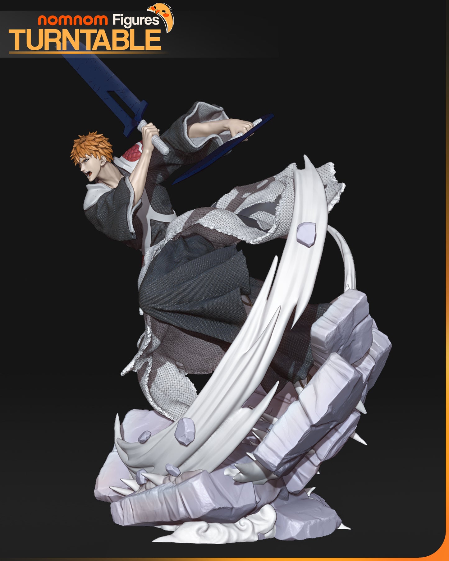Ichigo - Unassembled and Unpainted Garage Kit - Model Designed by NomNom Figures
