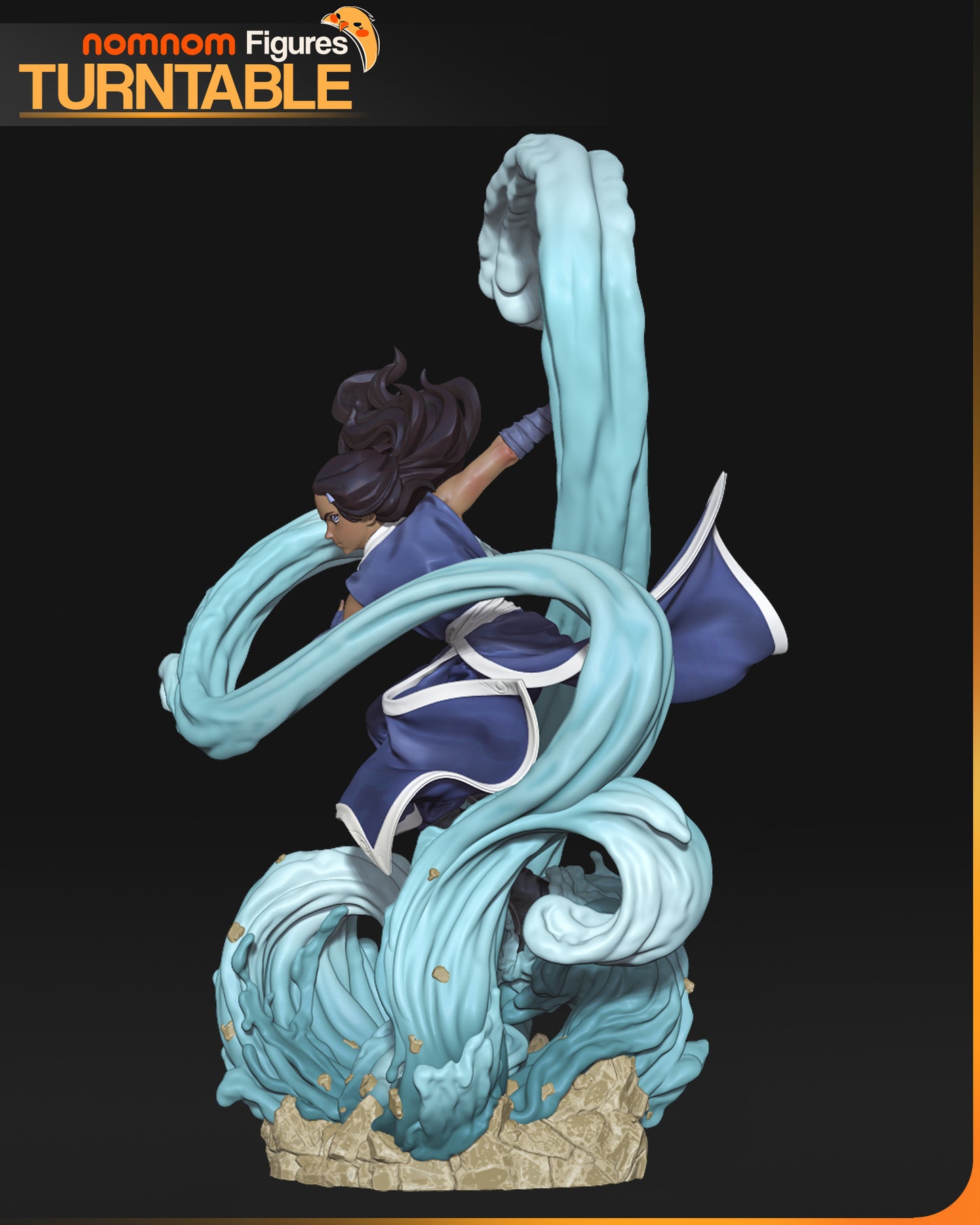 Katara - Unassembled and Unpainted Garage Kit - Model Designed by NomNom Figures