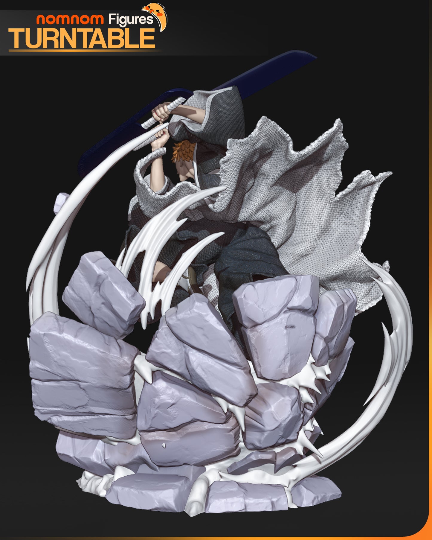 Ichigo - Unassembled and Unpainted Garage Kit - Model Designed by NomNom Figures