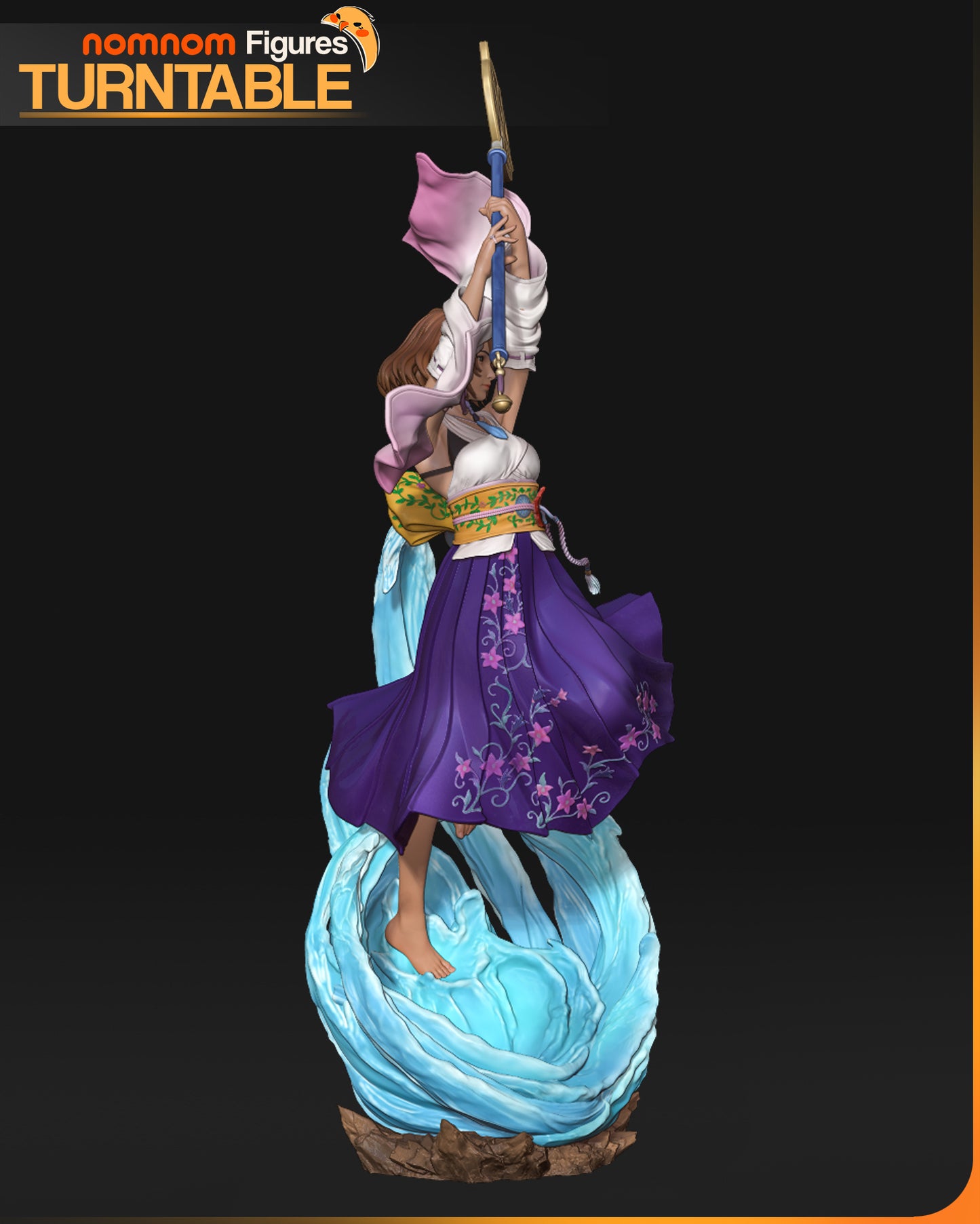 Yuna FFX - Unassembeld and Unpainted Garage Kit - Model Designed by NomNom Figures