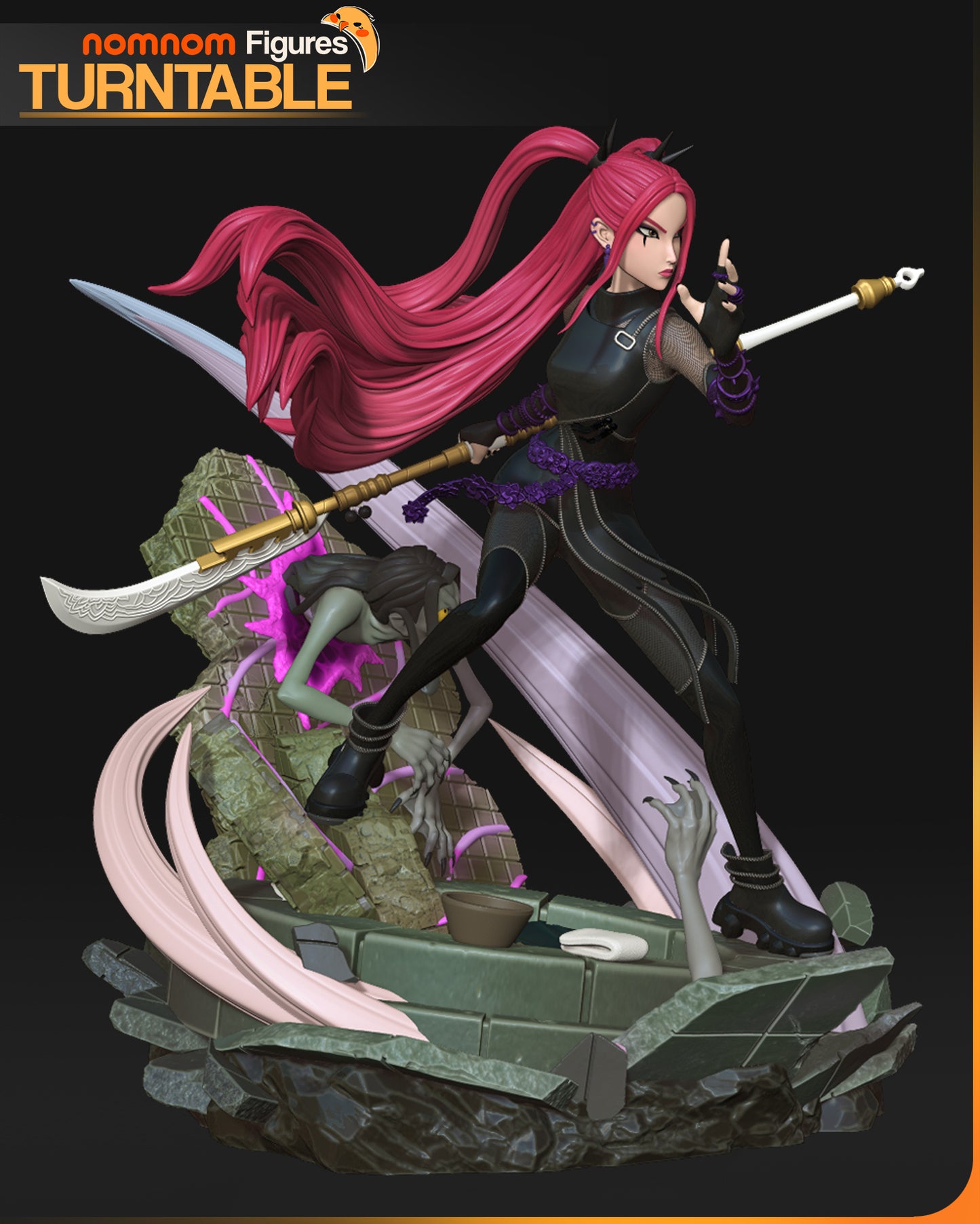 Mira - Unassembled and Unpainted Garage Kit - Model Designed by NomNom Figures