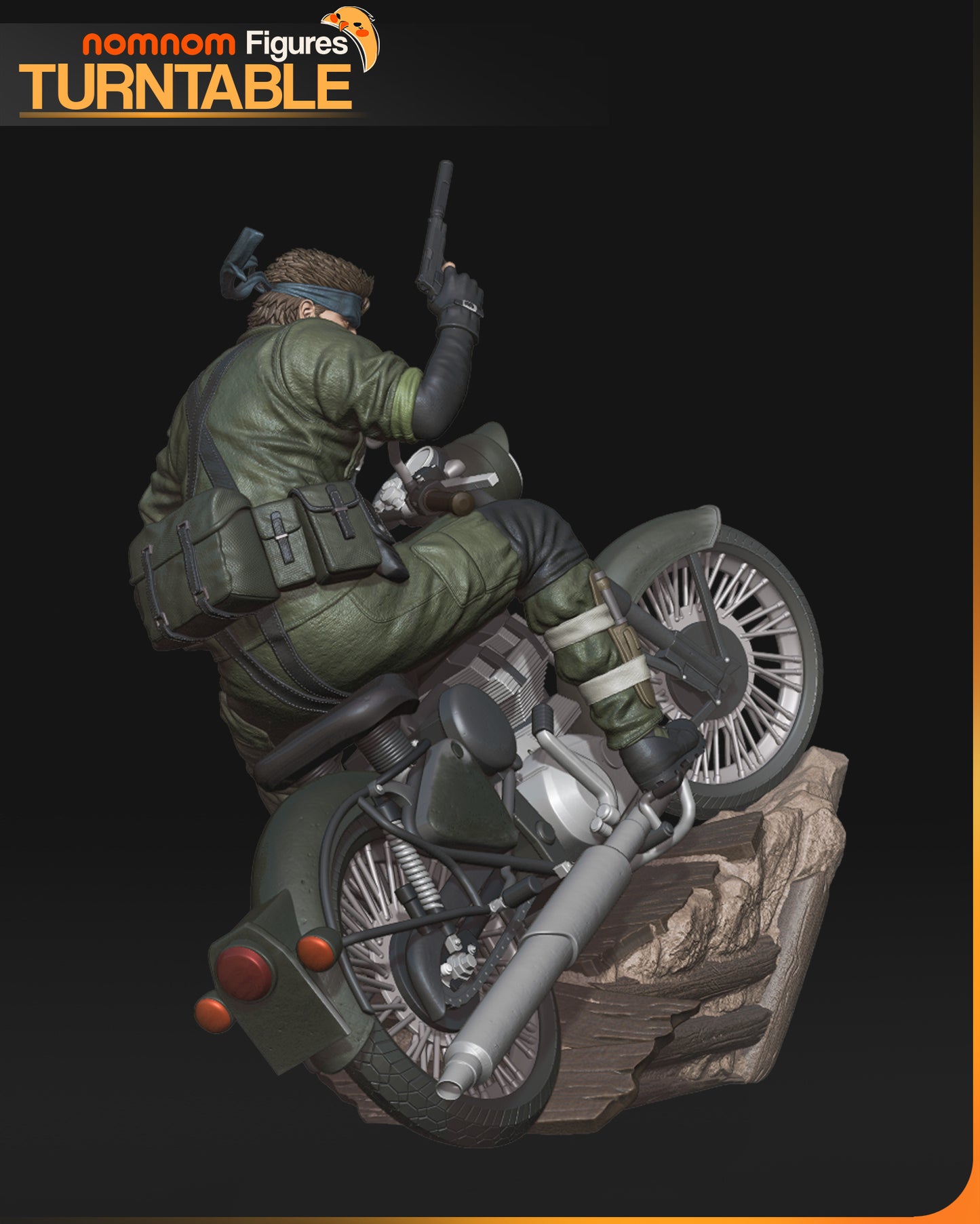 Snake - Unassembled and Unpainted Garage Kit - Model Designed by NomNom Figures