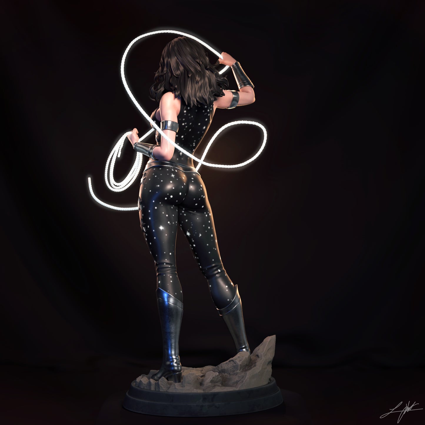 Donna Troy - Unassembled and Unpainted Garage Kit - Model Designed by Abe3d
