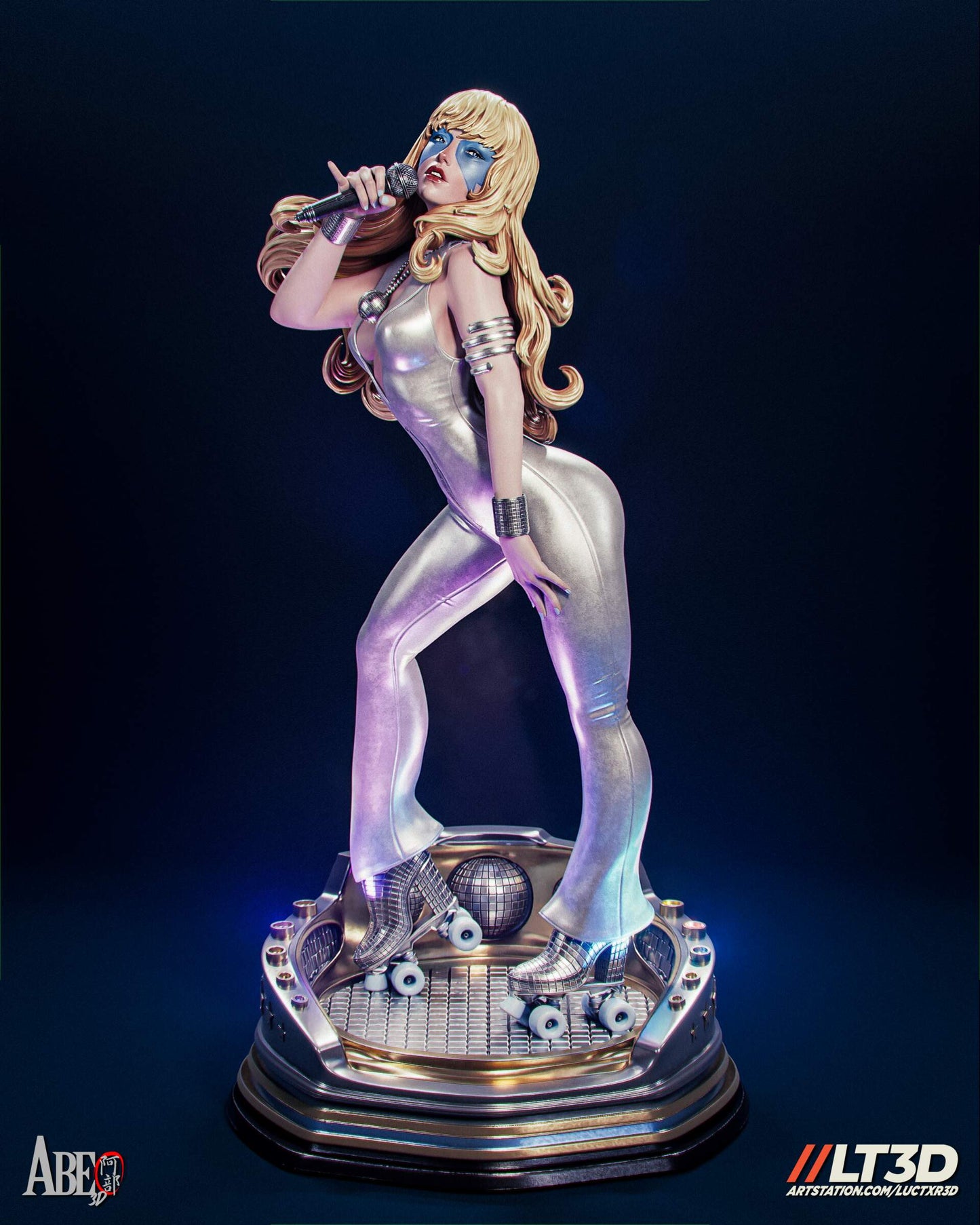 Dazzler - Unassembled and Unpainted Garage Kit - Model Designed by Abe3D/LT3D