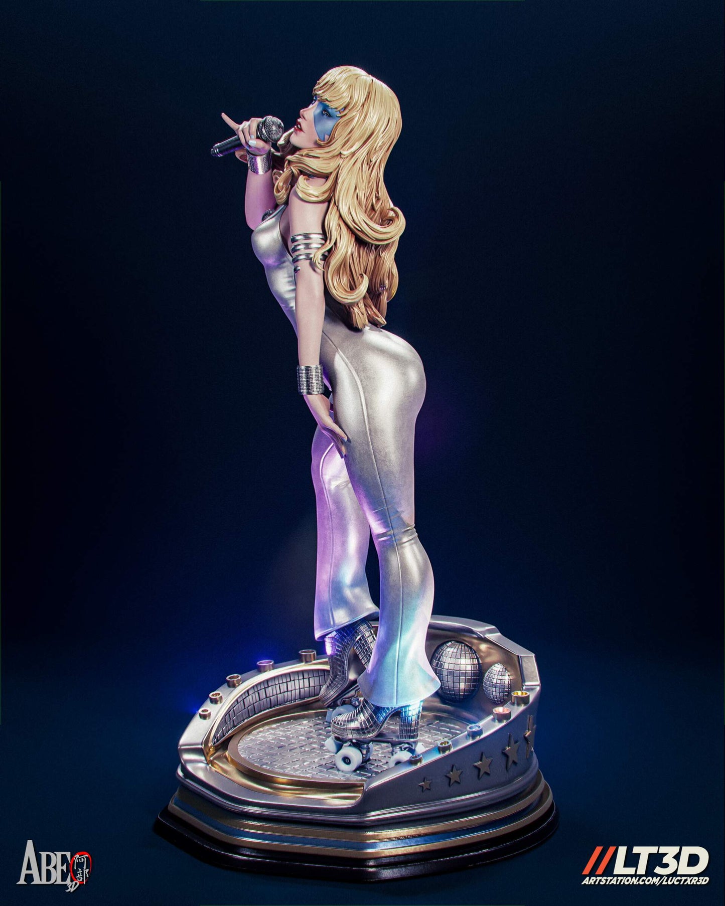 Dazzler - Unassembled and Unpainted Garage Kit - Model Designed by Abe3D/LT3D