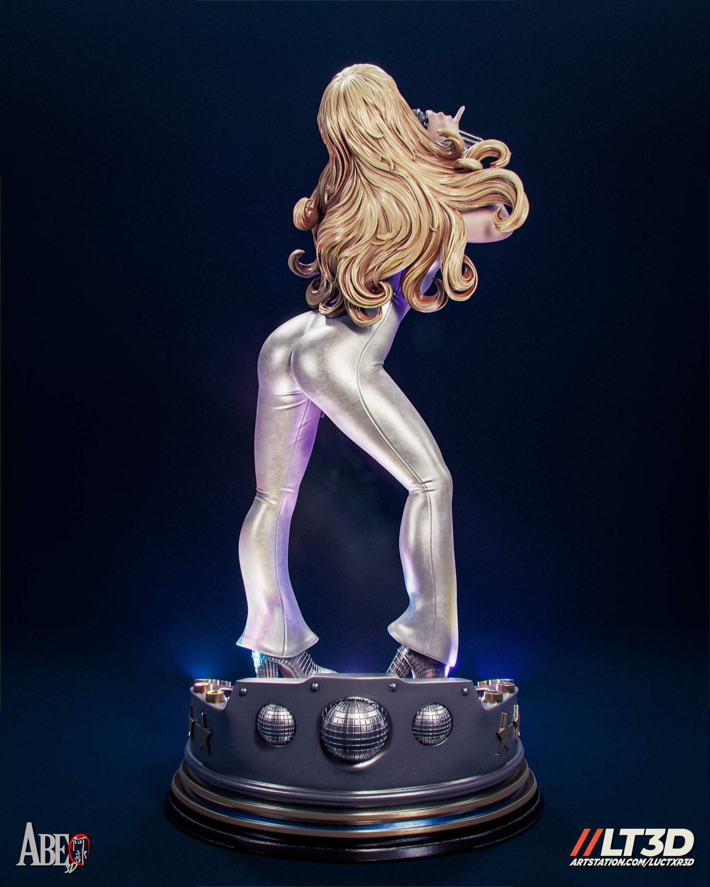 Dazzler - Unassembled and Unpainted Garage Kit - Model Designed by Abe3D/LT3D