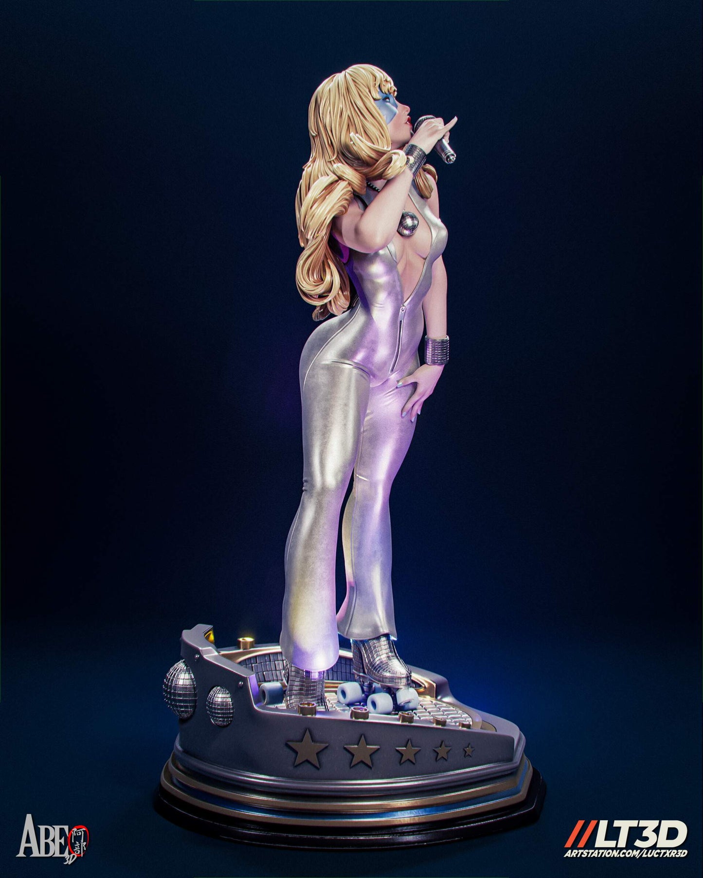 Dazzler - Unassembled and Unpainted Garage Kit - Model Designed by Abe3D/LT3D