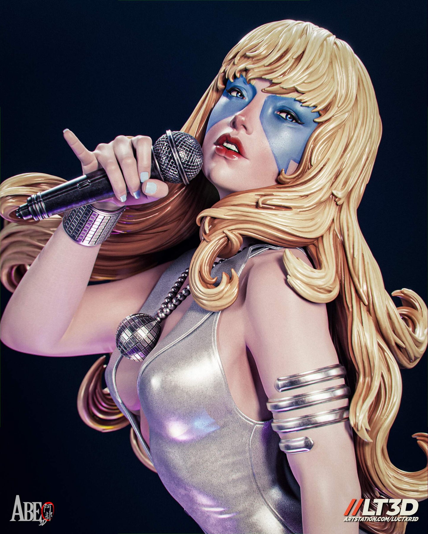 Dazzler - Unassembled and Unpainted Garage Kit - Model Designed by Abe3D/LT3D