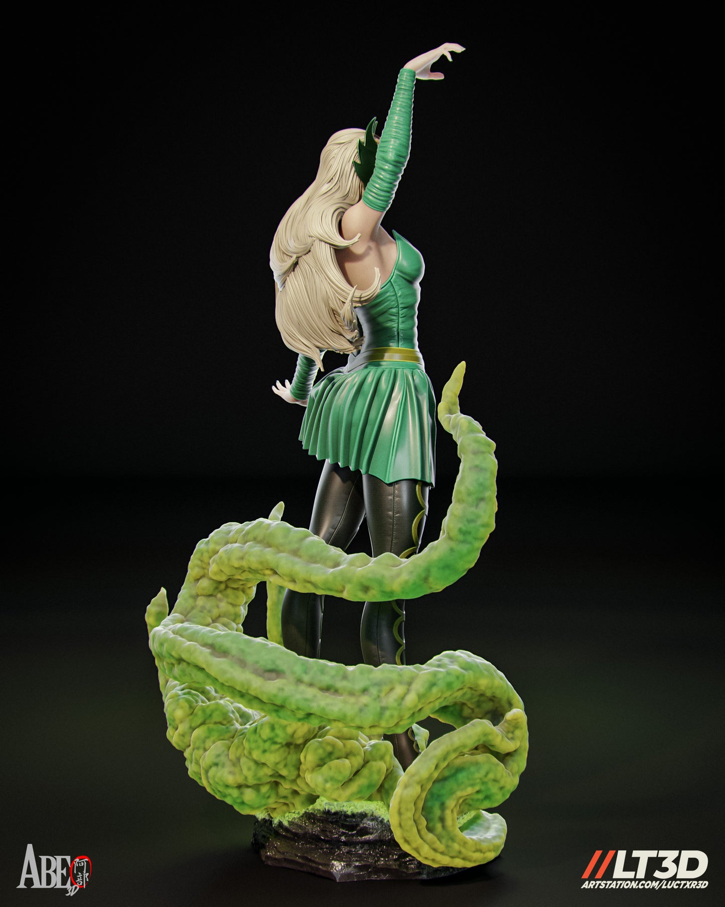 Enchantress - Unassembled and Unpainted Garage Kit - Model Designed by Abe3d/LT3D