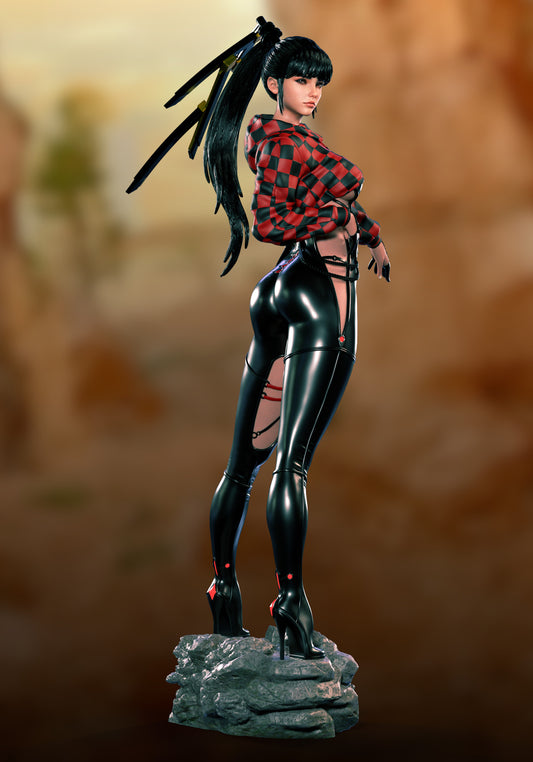 Eve Racer Suit - Unassembled and Unpainted Garage Kit - Model Designed by Abe3d/MATC3D