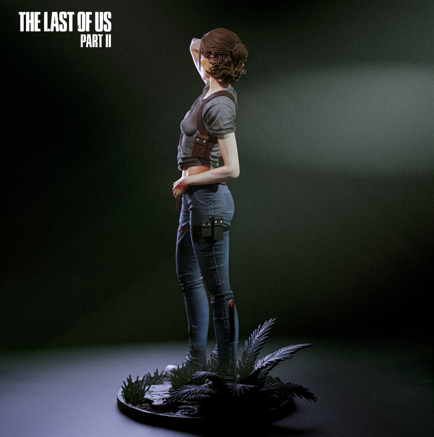 Ellie - Unassembled and Unpainted Garage Kit - Model Designed by Abe3D/Sakosigue