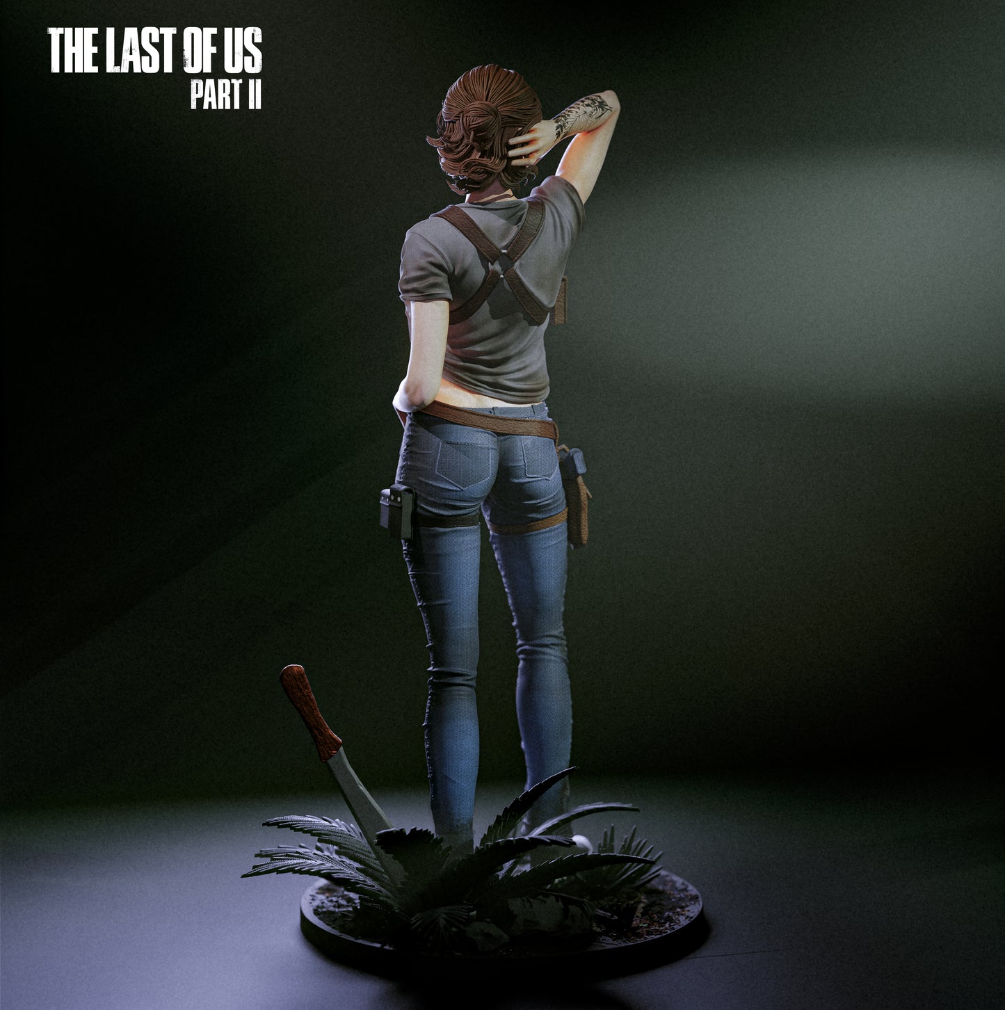Ellie - Unassembled and Unpainted Garage Kit - Model Designed by Abe3D/Sakosigue
