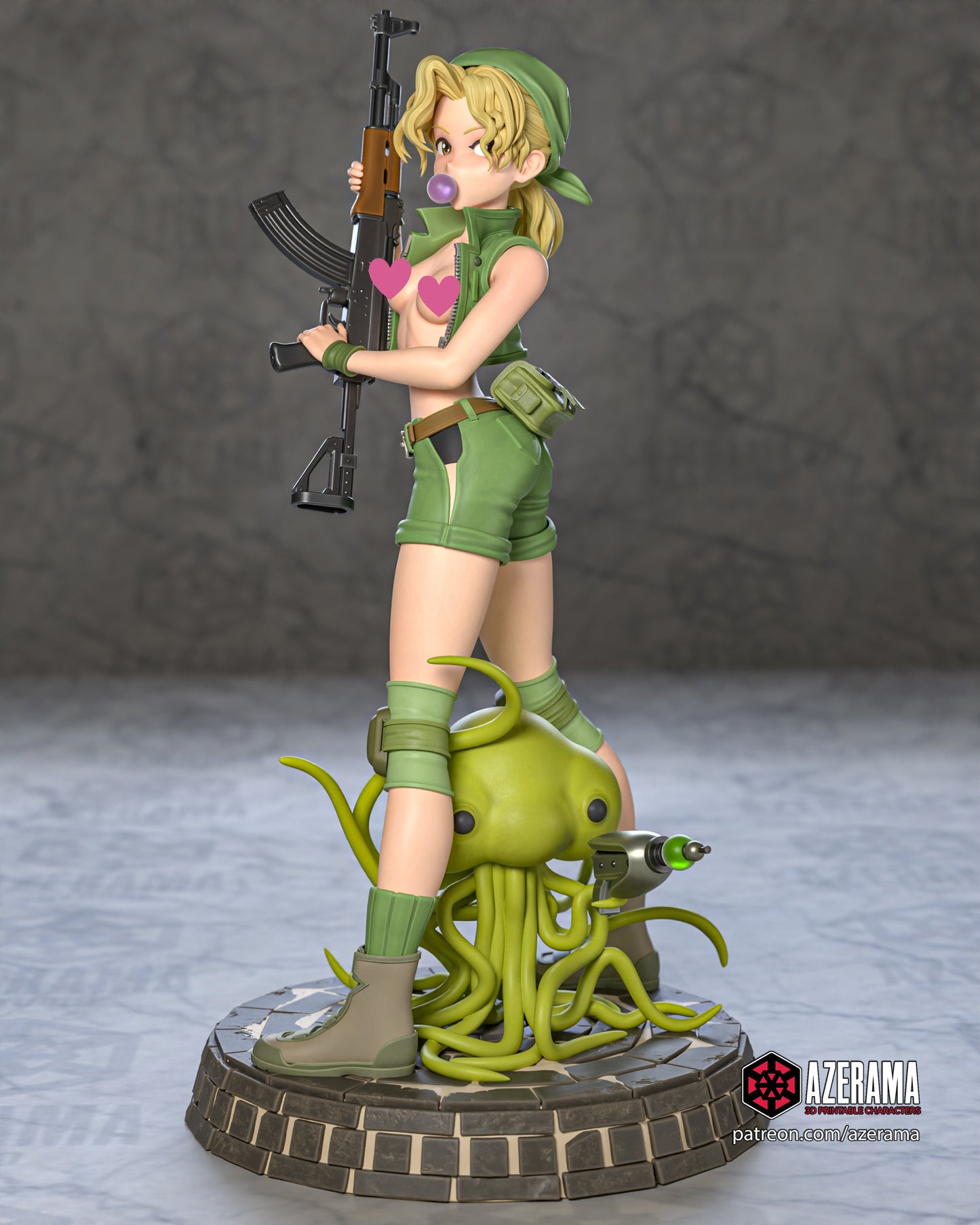 Eri NSFW - Unassembled and Unpainted Garage Kit - Model Designed by Azerama