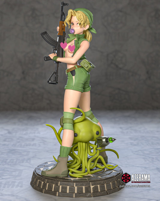 Eri NSFW - Unassembled and Unpainted Garage Kit - Model Designed by Azerama