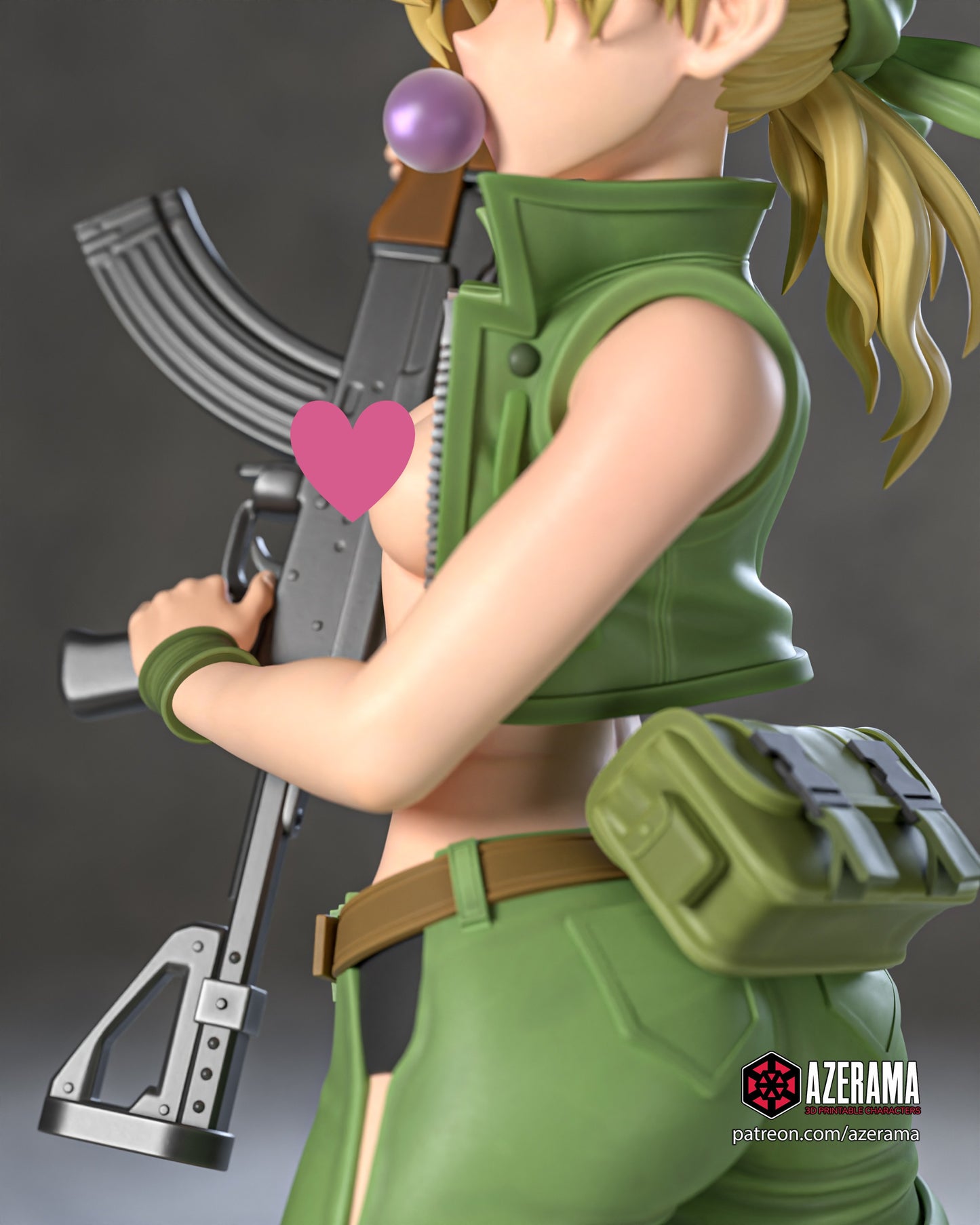 Eri NSFW - Unassembled and Unpainted Garage Kit - Model Designed by Azerama