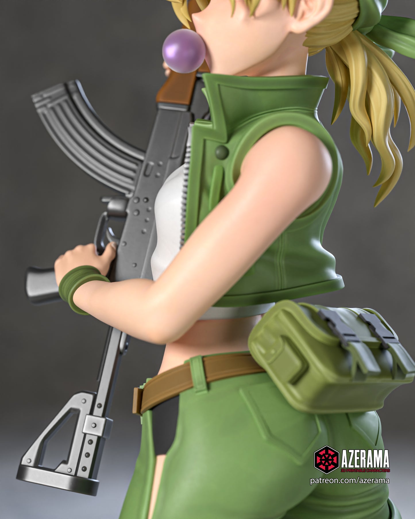 Eri - Unassembled and Unpainted Garage Kit - Model Designed by Azerama