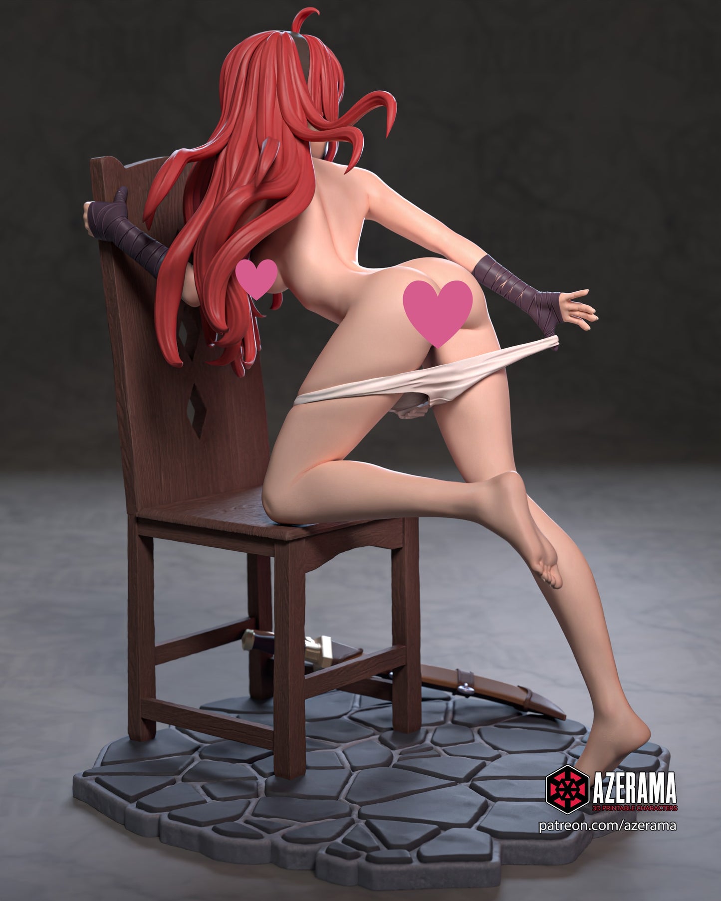 Eris NSFW - Unassembled and Unpainted Garage Kit - Model Designed by Azerama