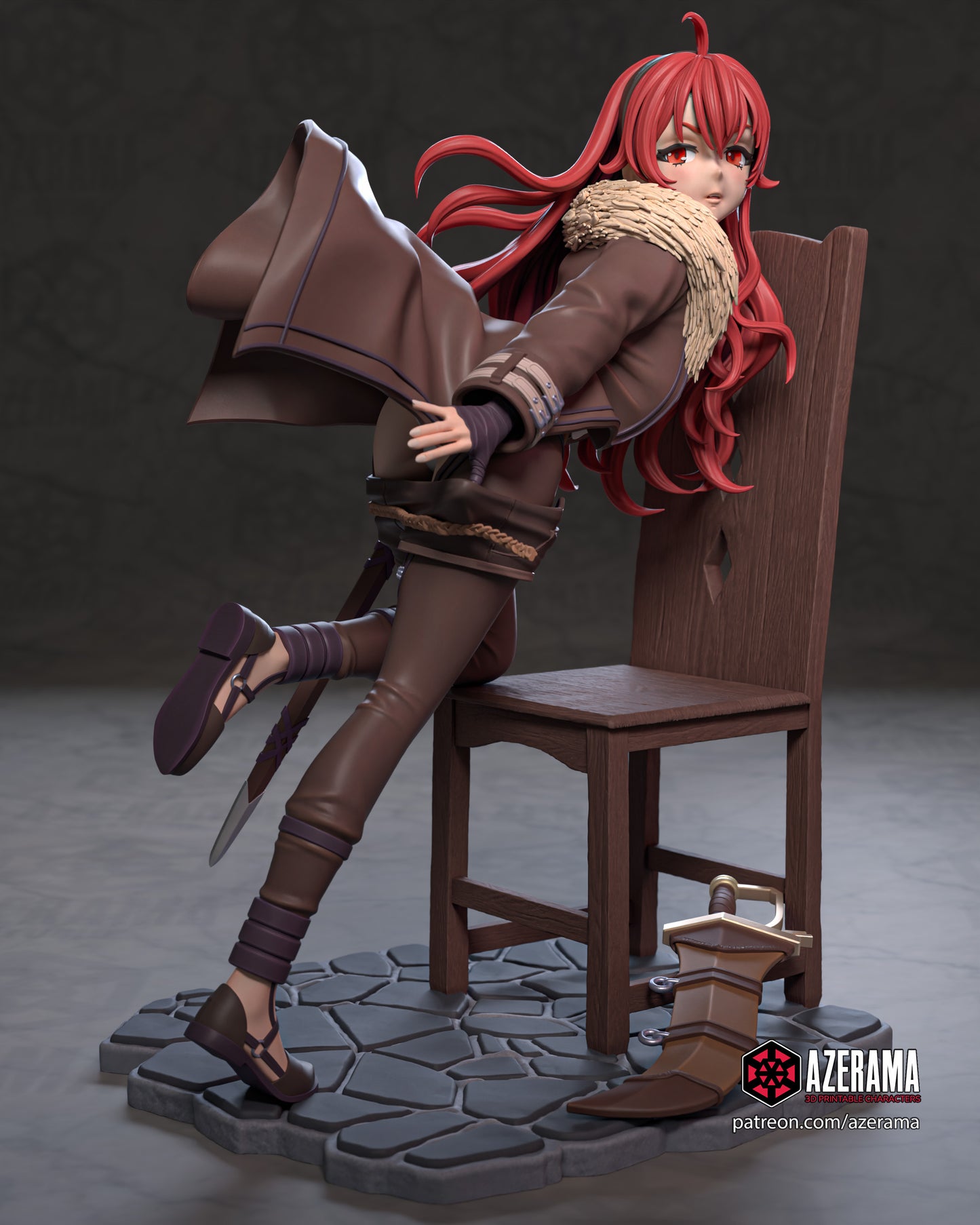 Eris - Unassembled and Unpainted Garage Kit - Model Designed by Azerama