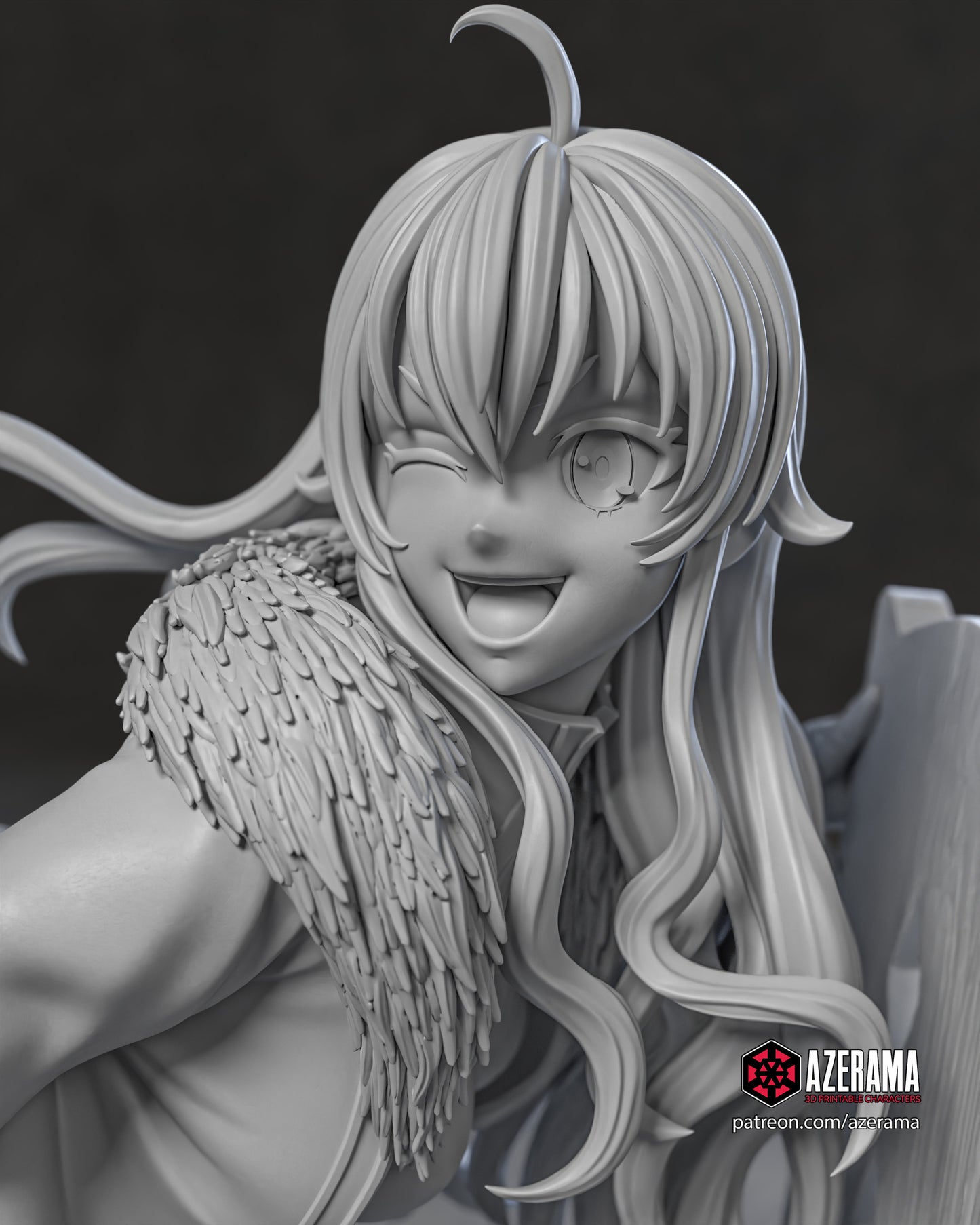 Eris - Unassembled and Unpainted Garage Kit - Model Designed by Azerama