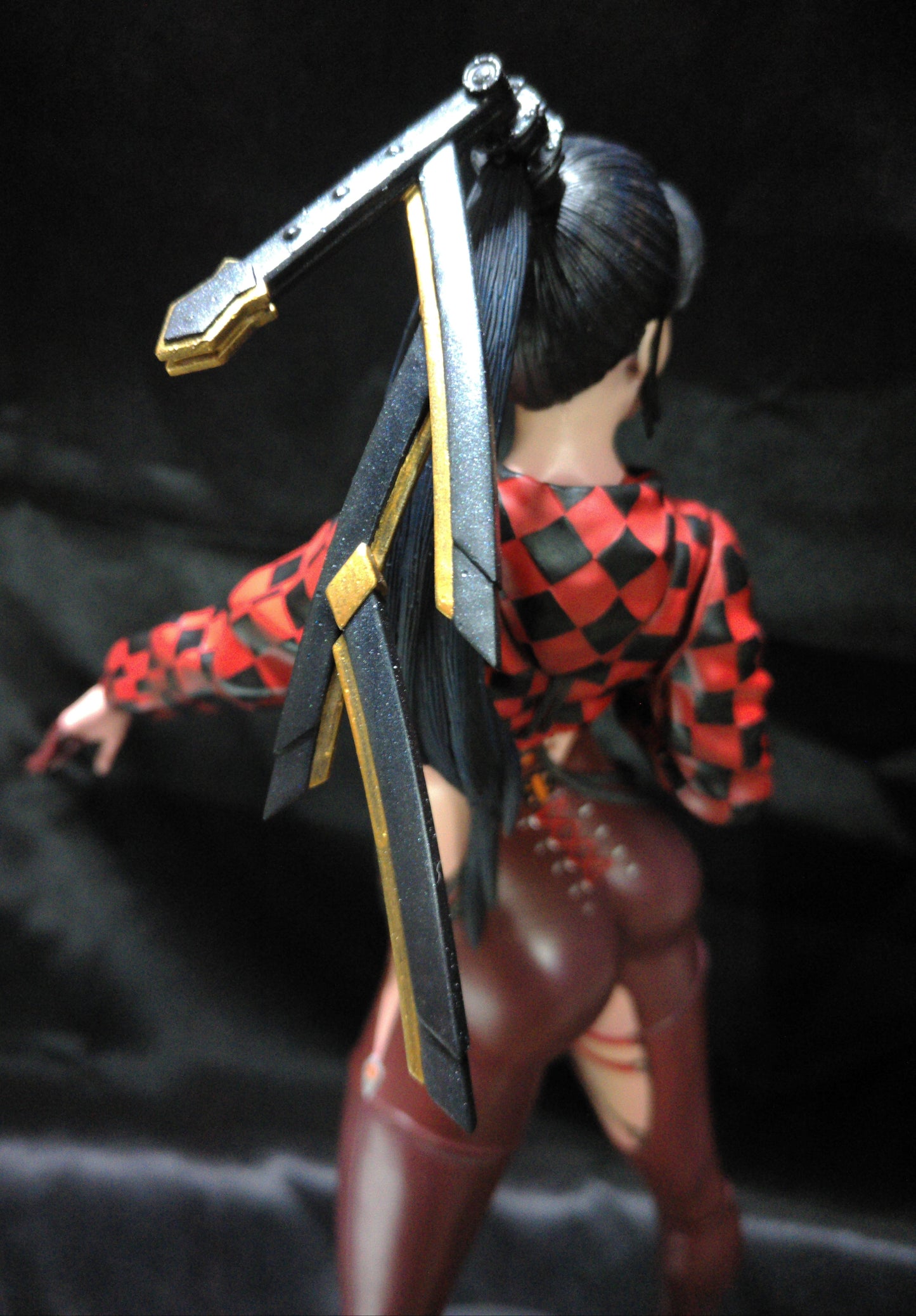 Eve (Racer's High Outfit) - 1:6 Scale - 3D Printed, PAINTED, and unassembled figurine - Model Desgiend by MATC3D/ABE3D