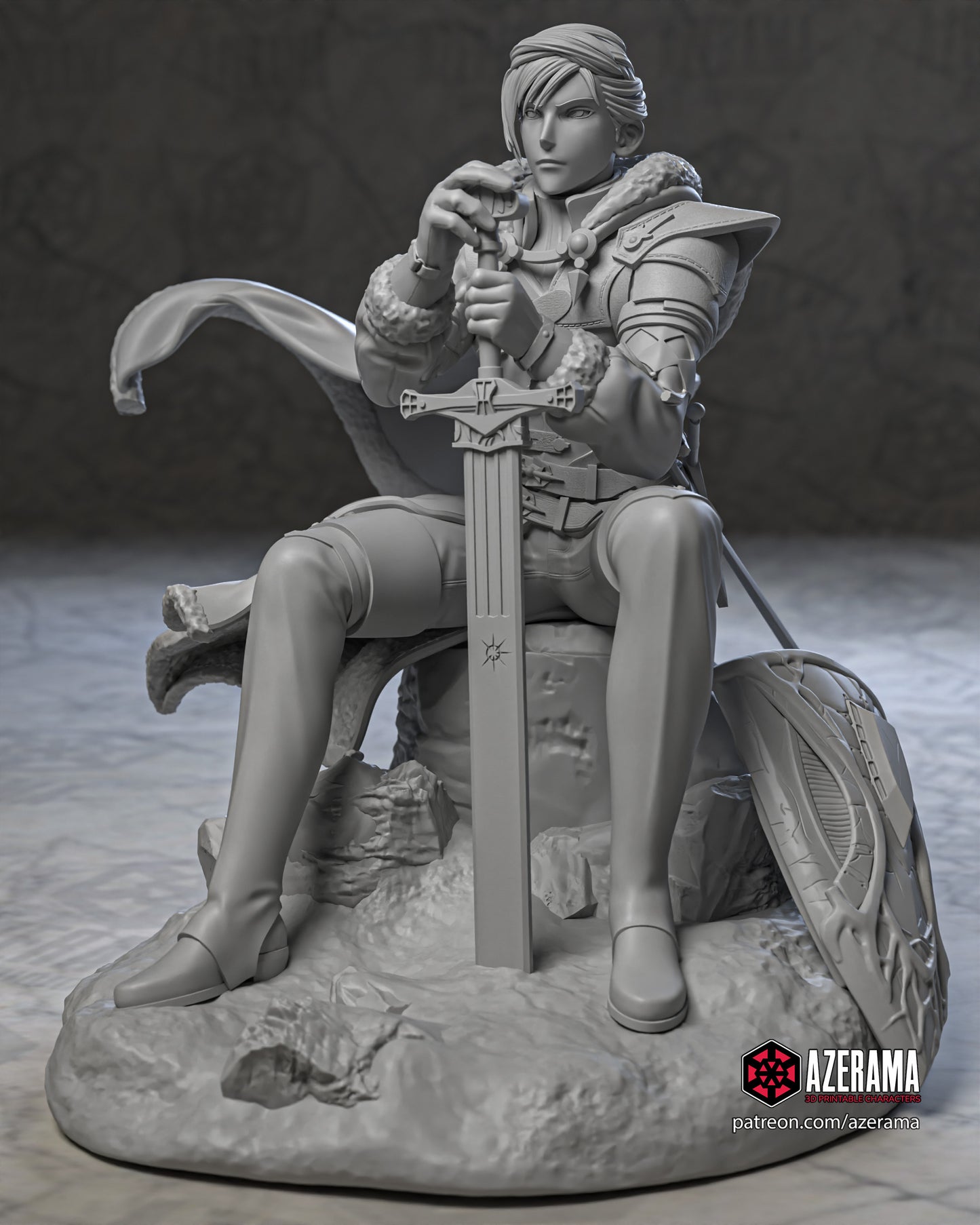 Felix - Unassembled and Unpainted Garage Kit - Model Designed by Azerama