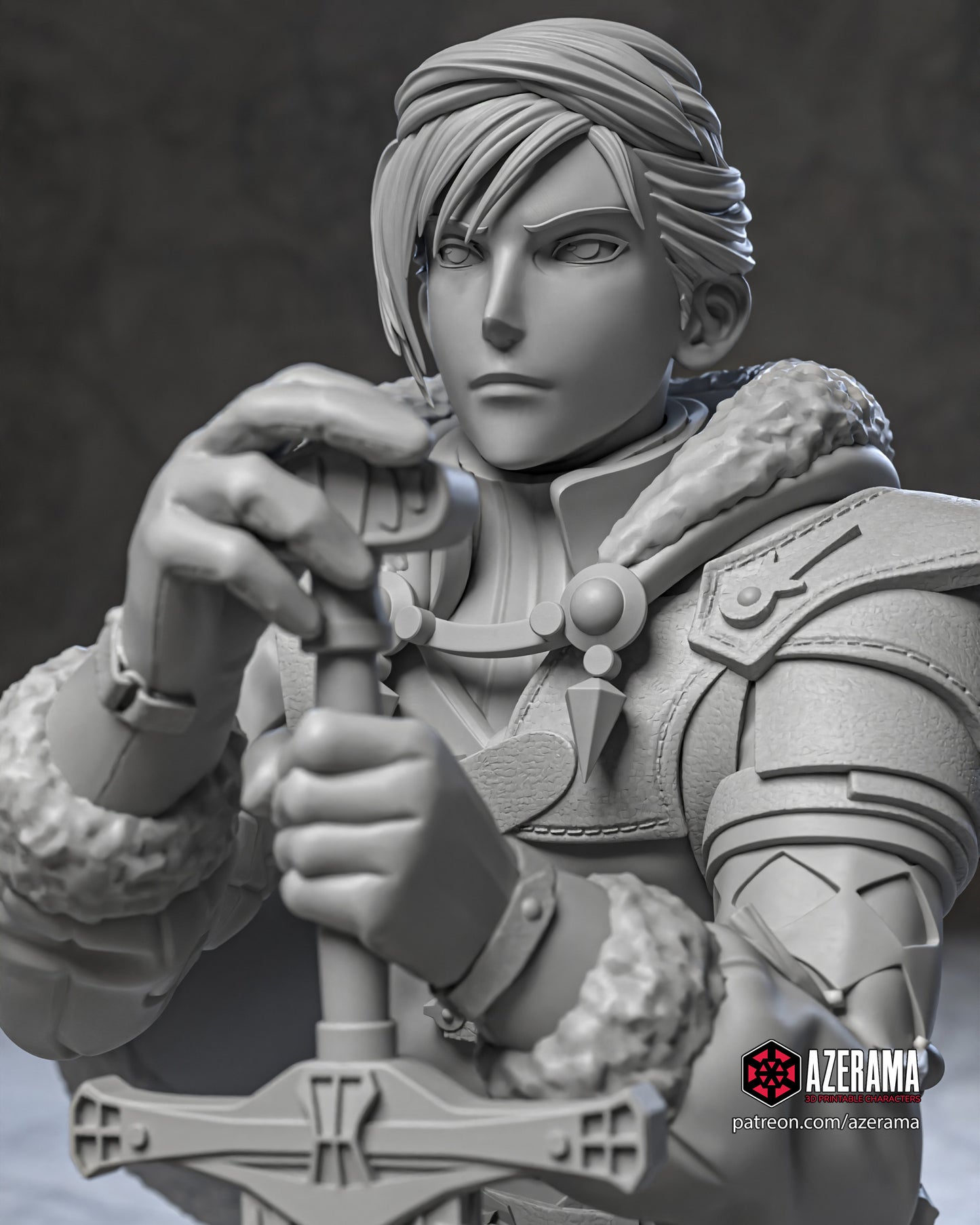 Felix - Unassembled and Unpainted Garage Kit - Model Designed by Azerama
